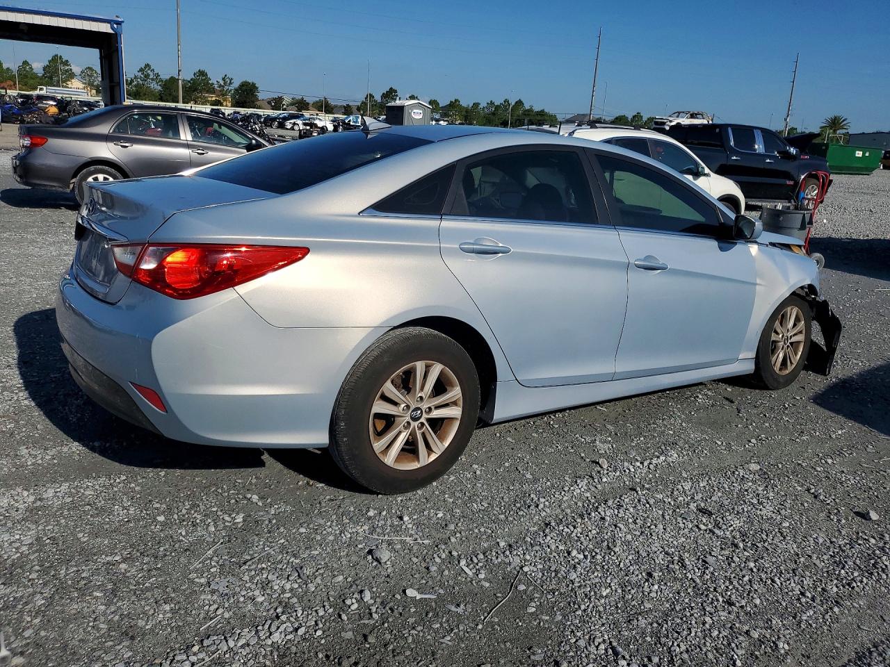 2014 Hyundai Sonata Gls Серебряный vin: 5NPEB4AC0EH917322