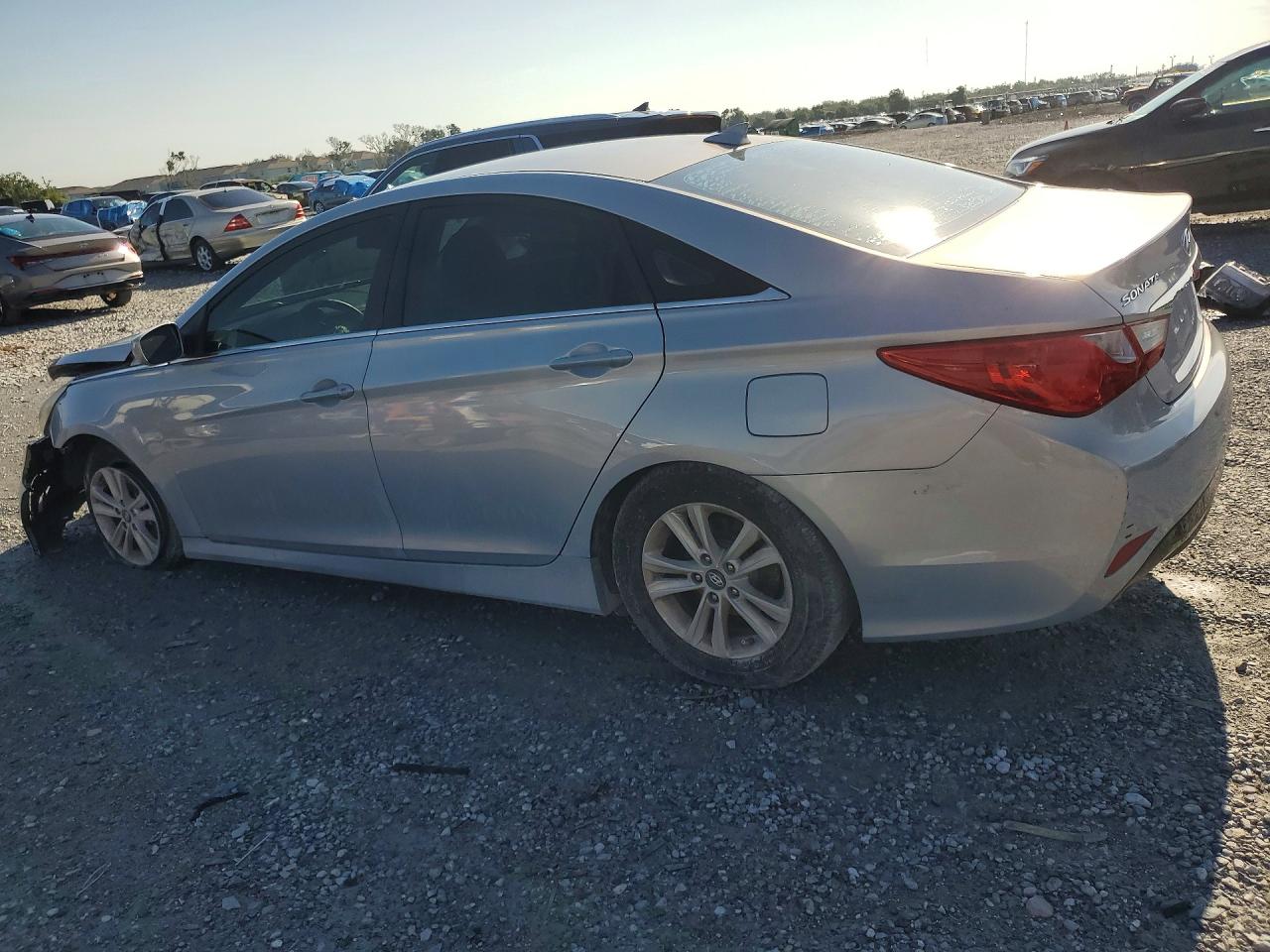 2014 Hyundai Sonata Gls Серебряный vin: 5NPEB4AC0EH917322