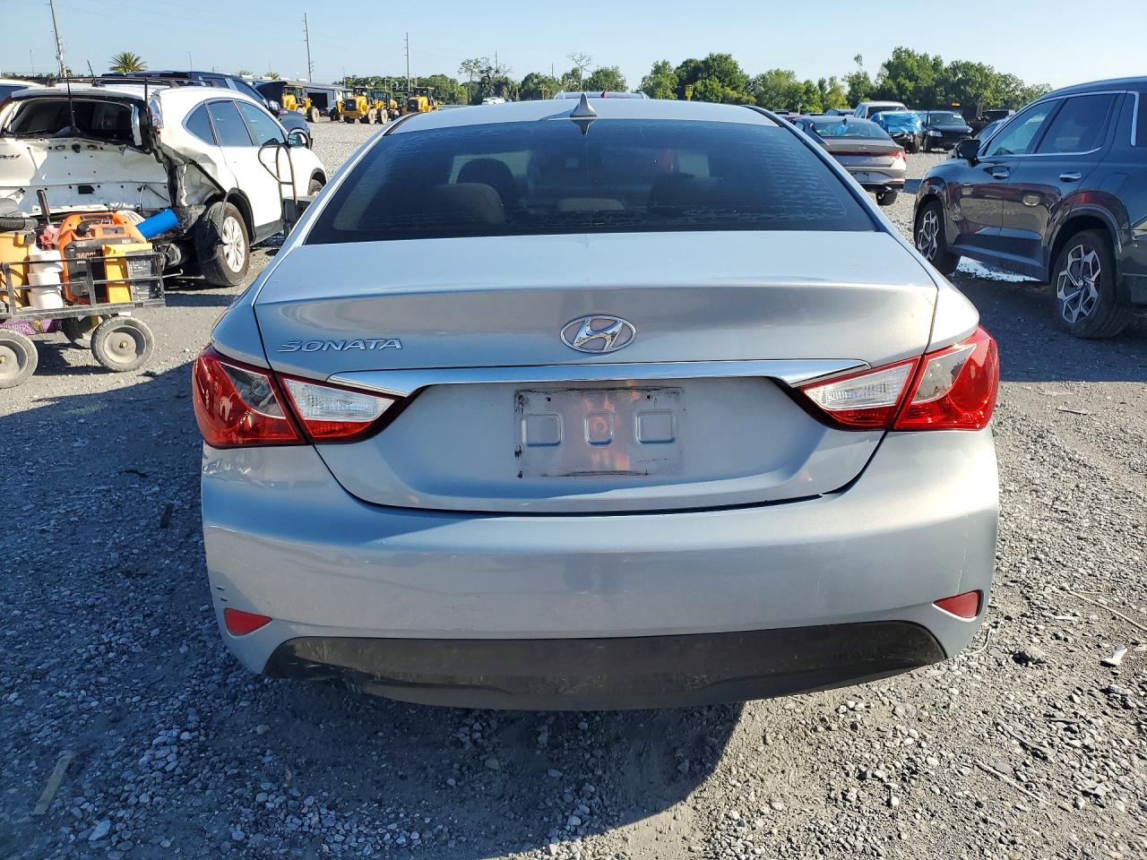 2014 Hyundai Sonata Gls Серебряный vin: 5NPEB4AC0EH917322