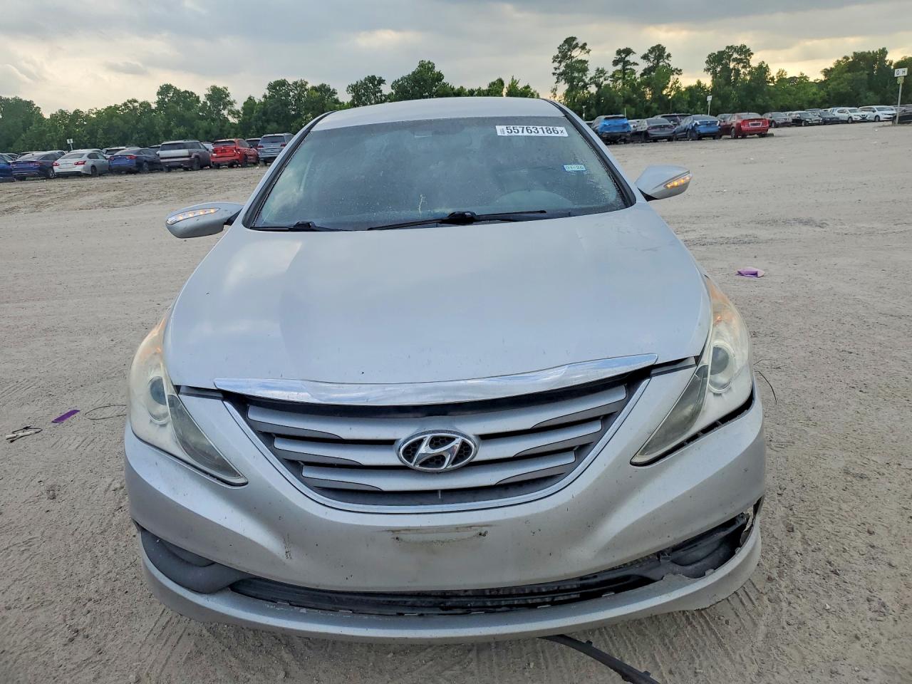 2014 Hyundai Sonata Gls Серебряный vin: 5NPEB4AC0EH918826