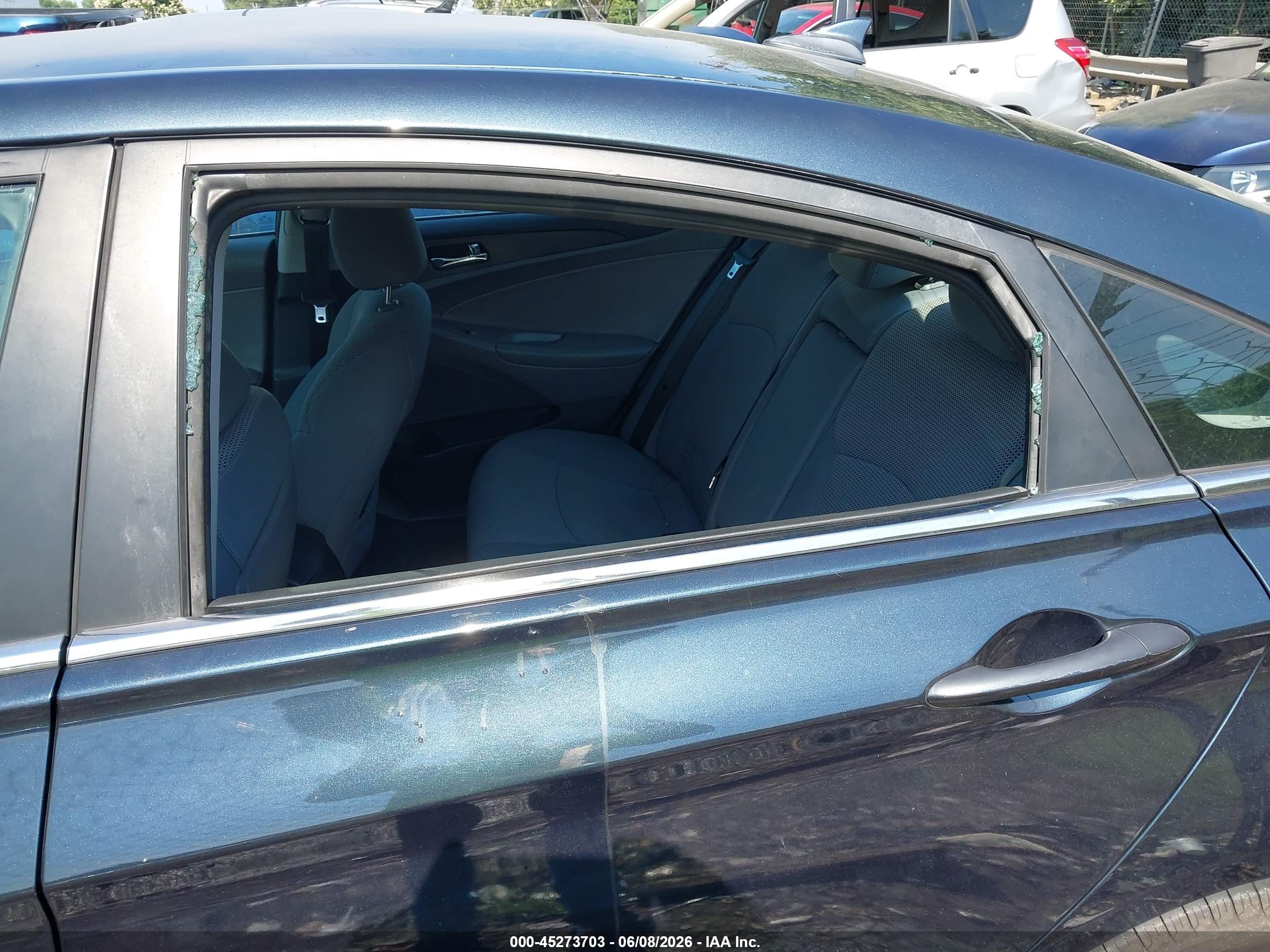 2014 Hyundai Sonata Gls Navy vin: 5NPEB4AC0EH921032