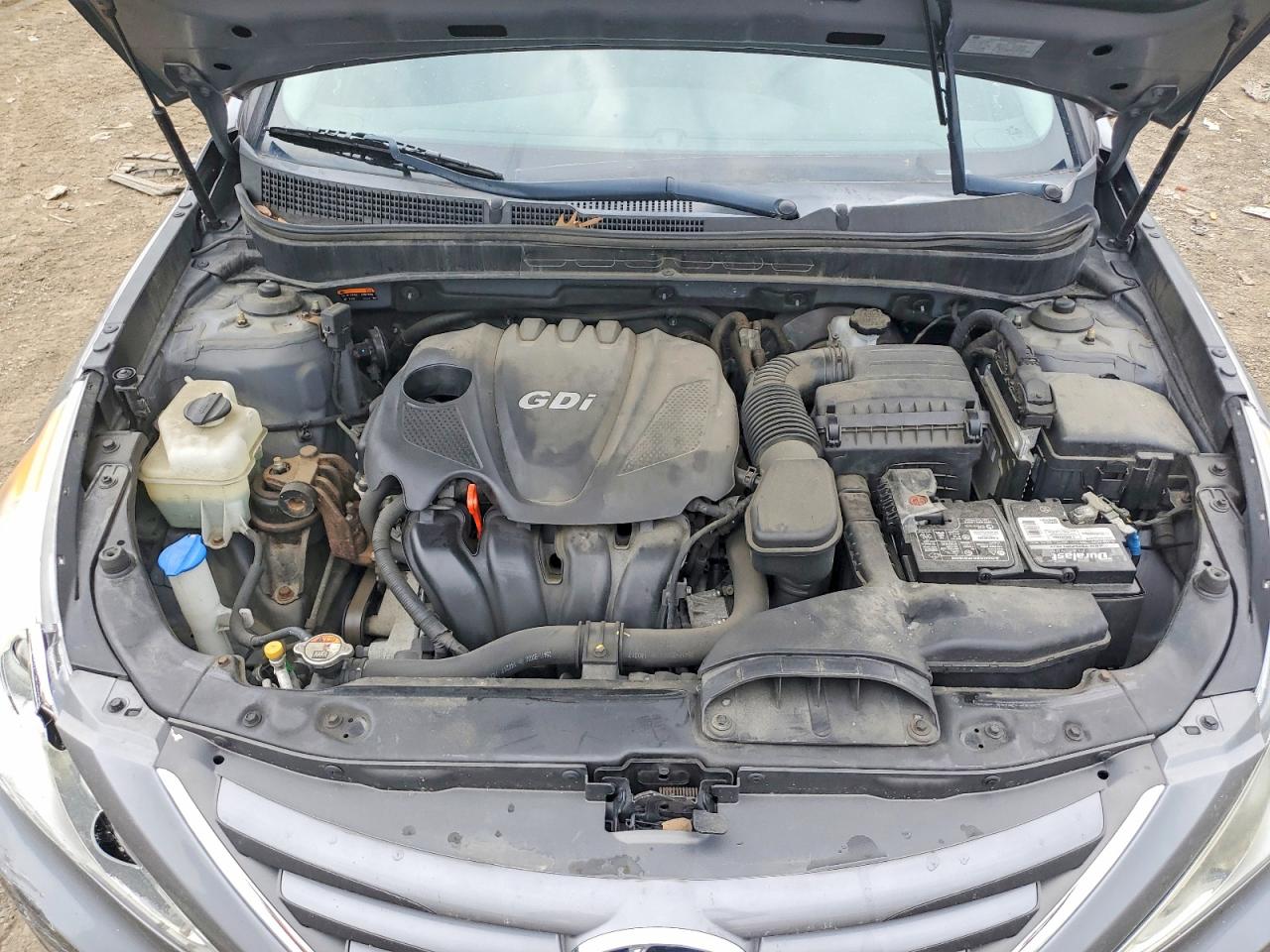 2014 Hyundai Sonata Gls Gray vin: 5NPEB4AC0EH924285