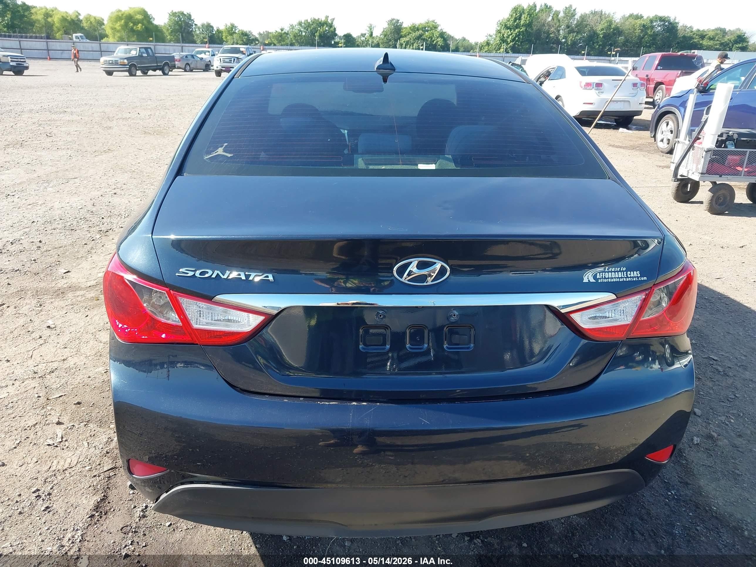 2014 Hyundai Sonata Gls Purple vin: 5NPEB4AC0EH928742