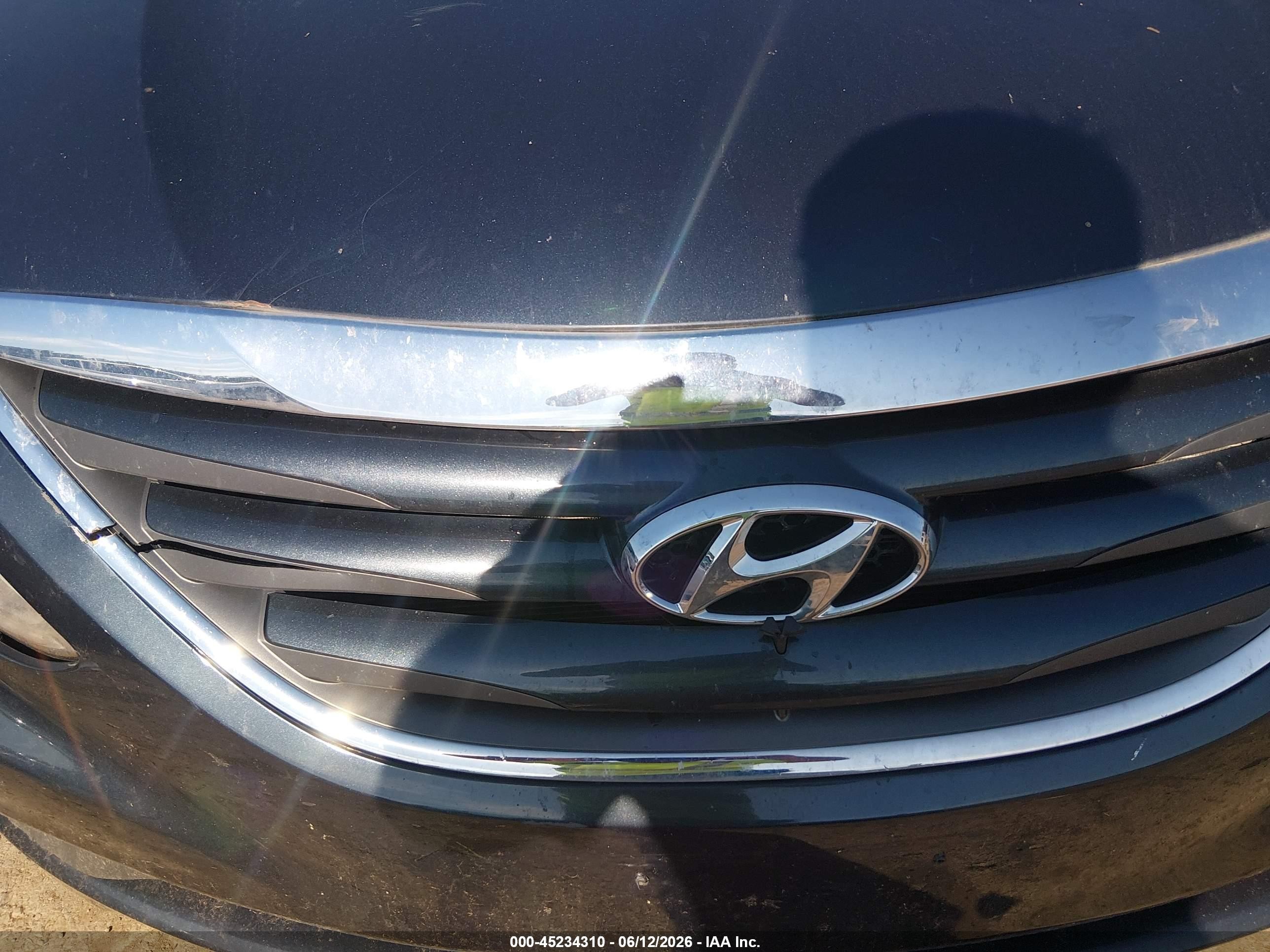 2014 Hyundai Sonata Gls Dark Blue vin: 5NPEB4AC0EH932192