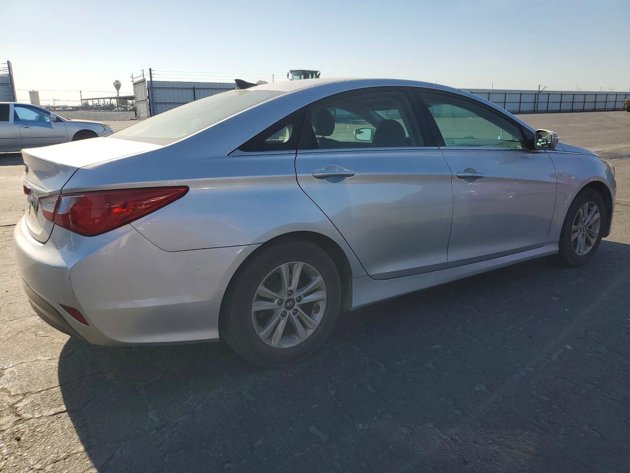 2014 Hyundai Sonata Gls Silver vin: 5NPEB4AC0EH935495