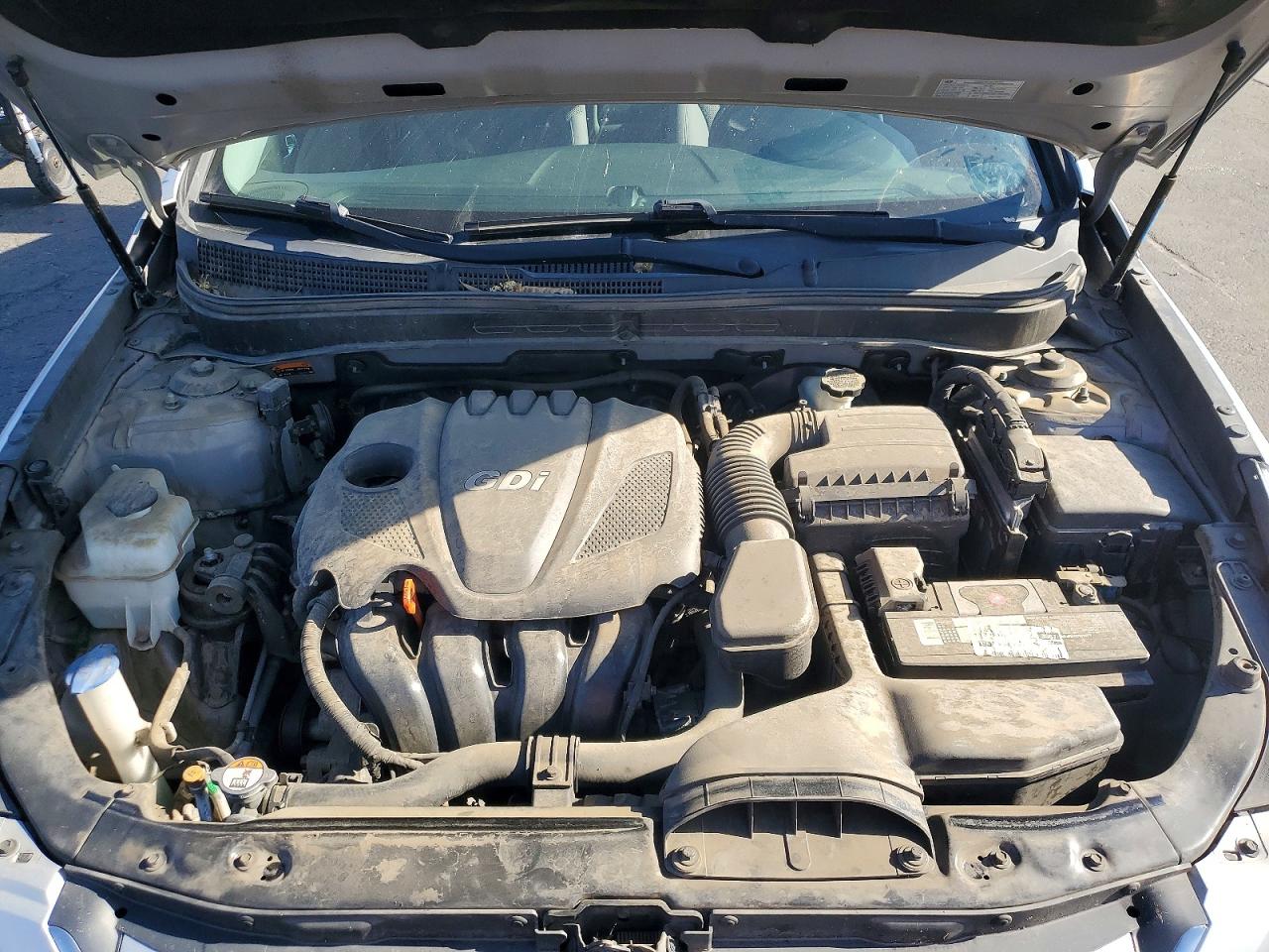 2014 Hyundai Sonata Gls Silver vin: 5NPEB4AC0EH935495