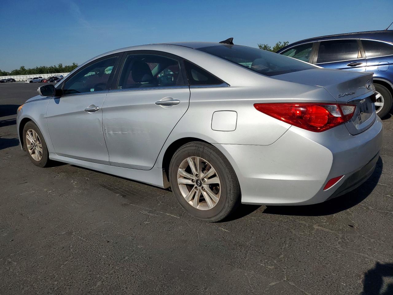 2014 Hyundai Sonata Gls Silver vin: 5NPEB4AC0EH935495