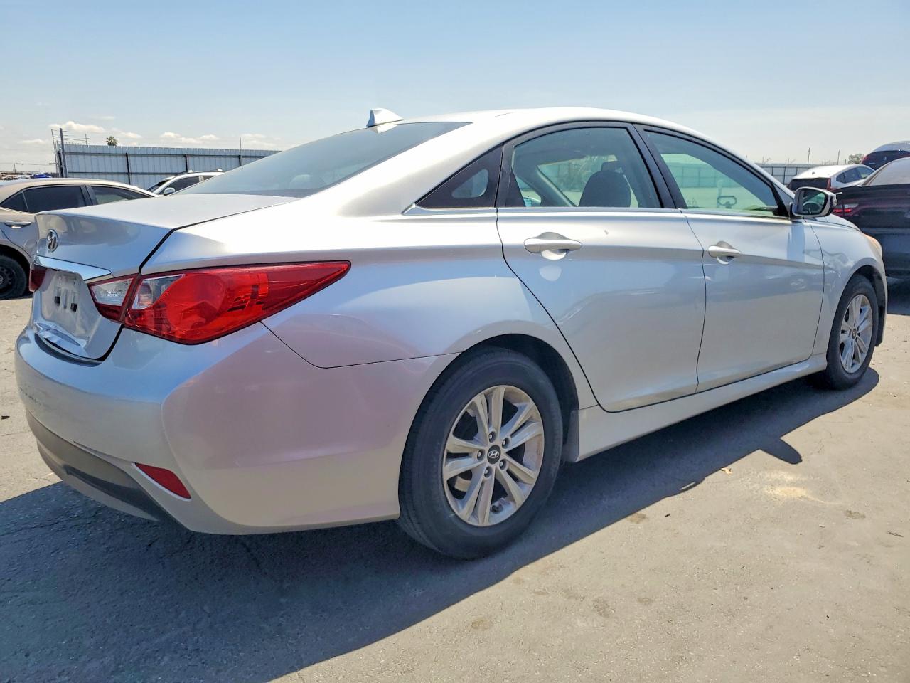 2014 Hyundai Sonata Gls Silver vin: 5NPEB4AC0EH942642