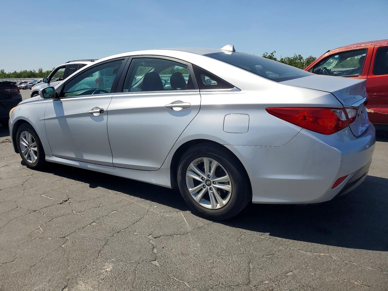 2014 Hyundai Sonata Gls Silver vin: 5NPEB4AC0EH942642