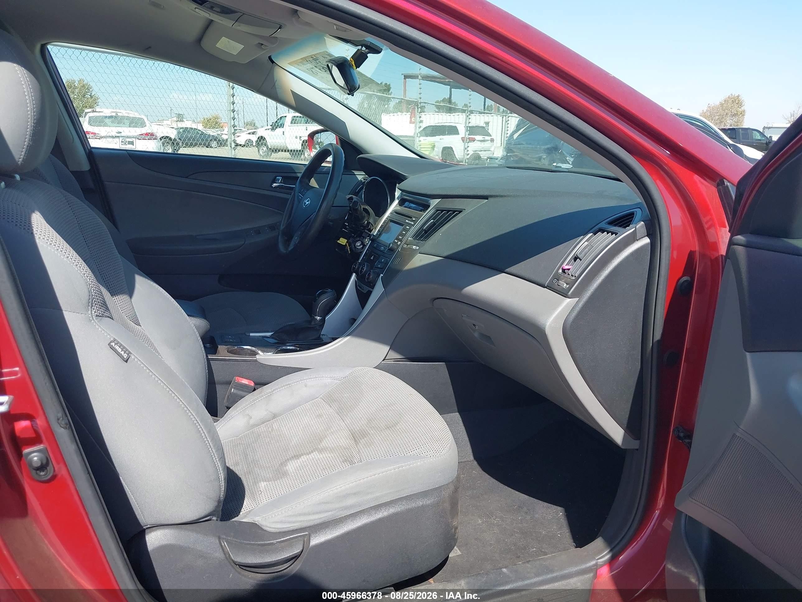 2014 Hyundai Sonata Gls Red vin: 5NPEB4AC0EH945797