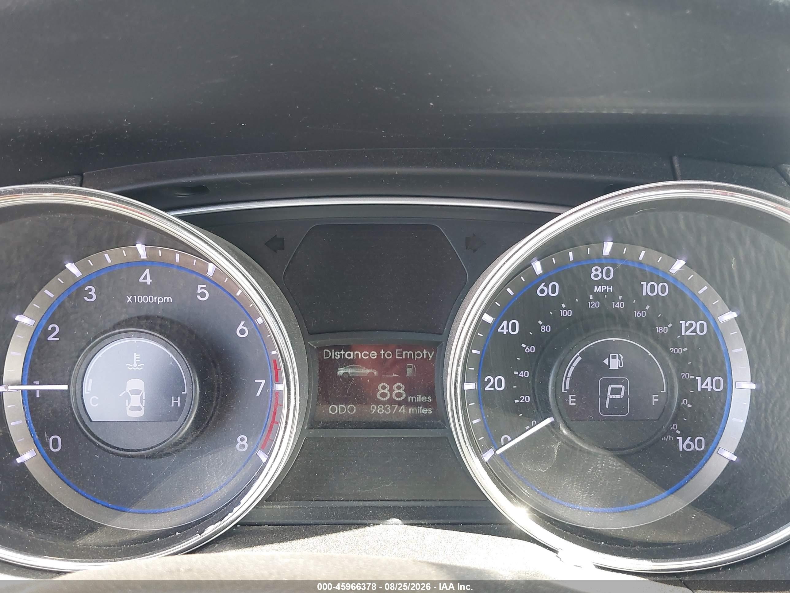 2014 Hyundai Sonata Gls Red vin: 5NPEB4AC0EH945797