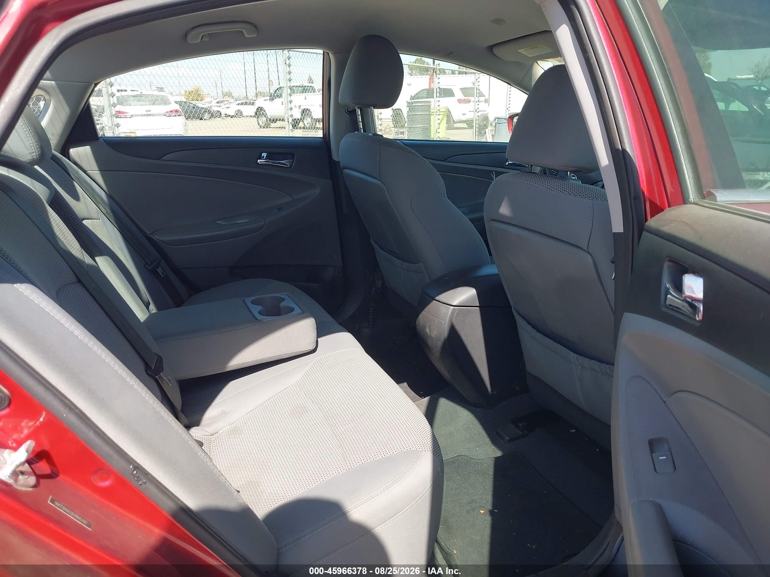 2014 Hyundai Sonata Gls Red vin: 5NPEB4AC0EH945797