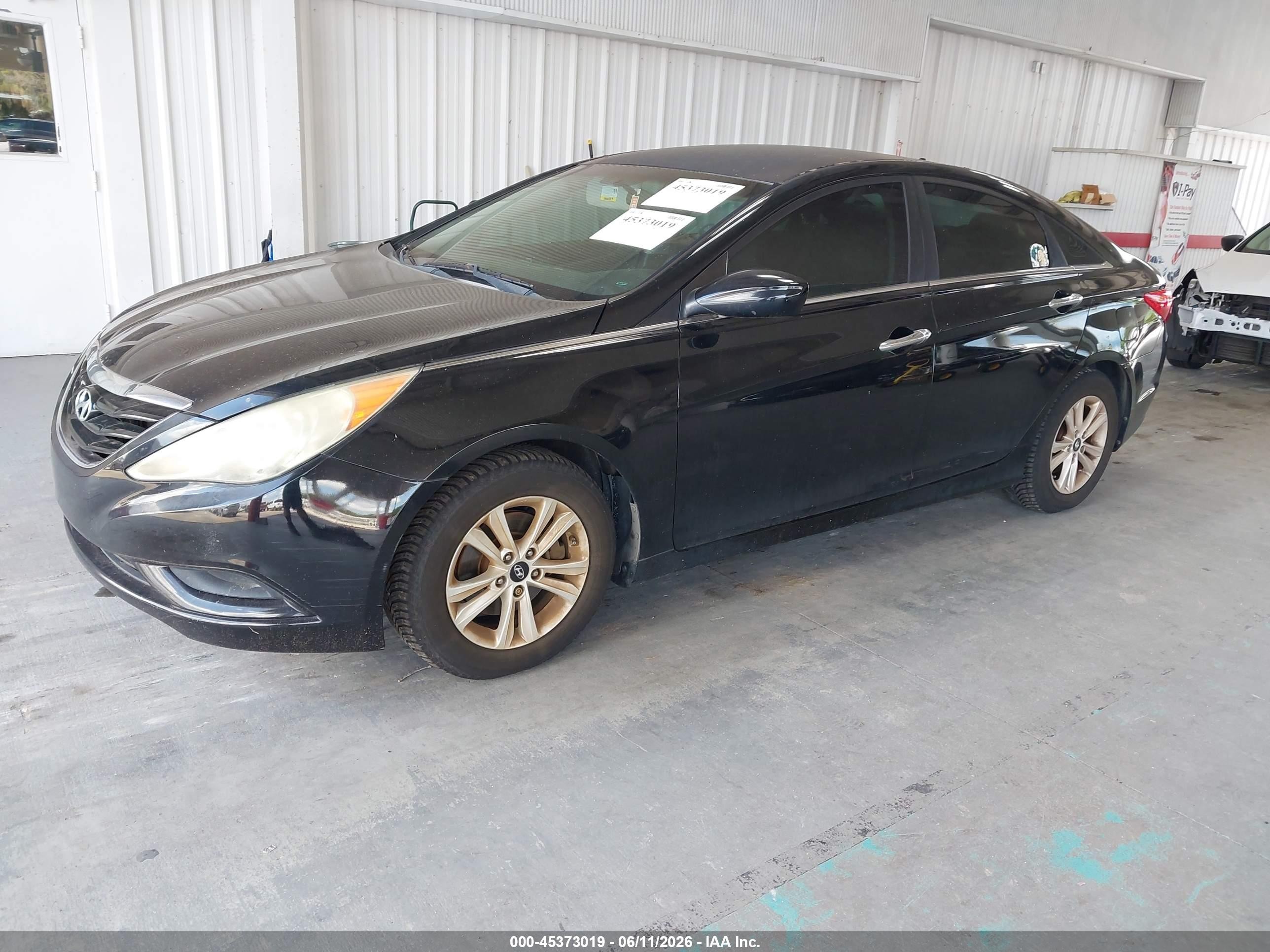2011 Hyundai Sonata Gls Black vin: 5NPEB4AC1BH012633