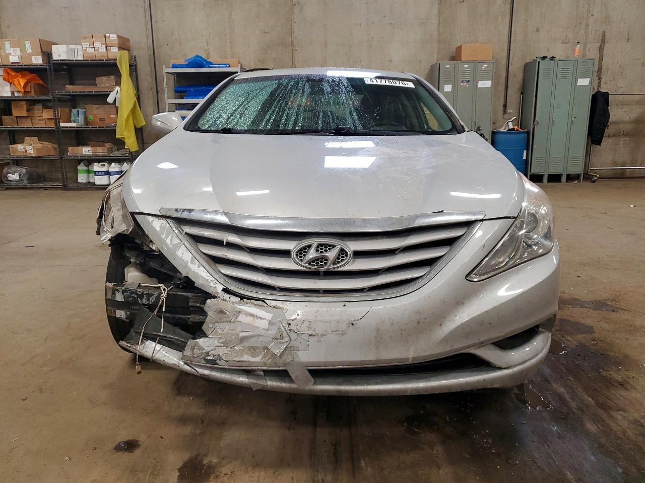 2011 Hyundai Sonata Gls Silver vin: 5NPEB4AC1BH014981