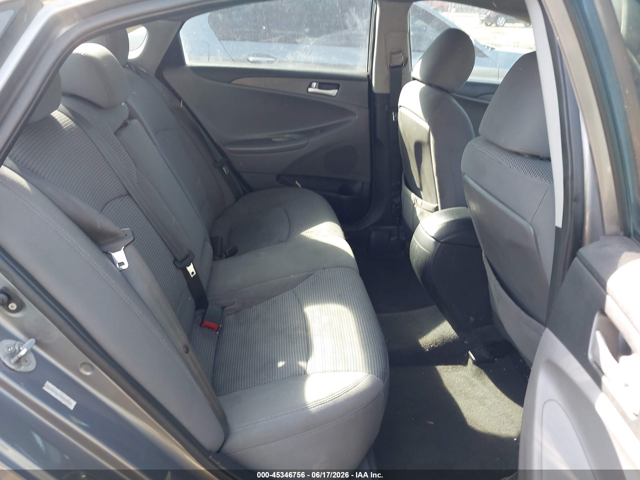 2011 Hyundai Sonata Gls Gray vin: 5NPEB4AC1BH015077