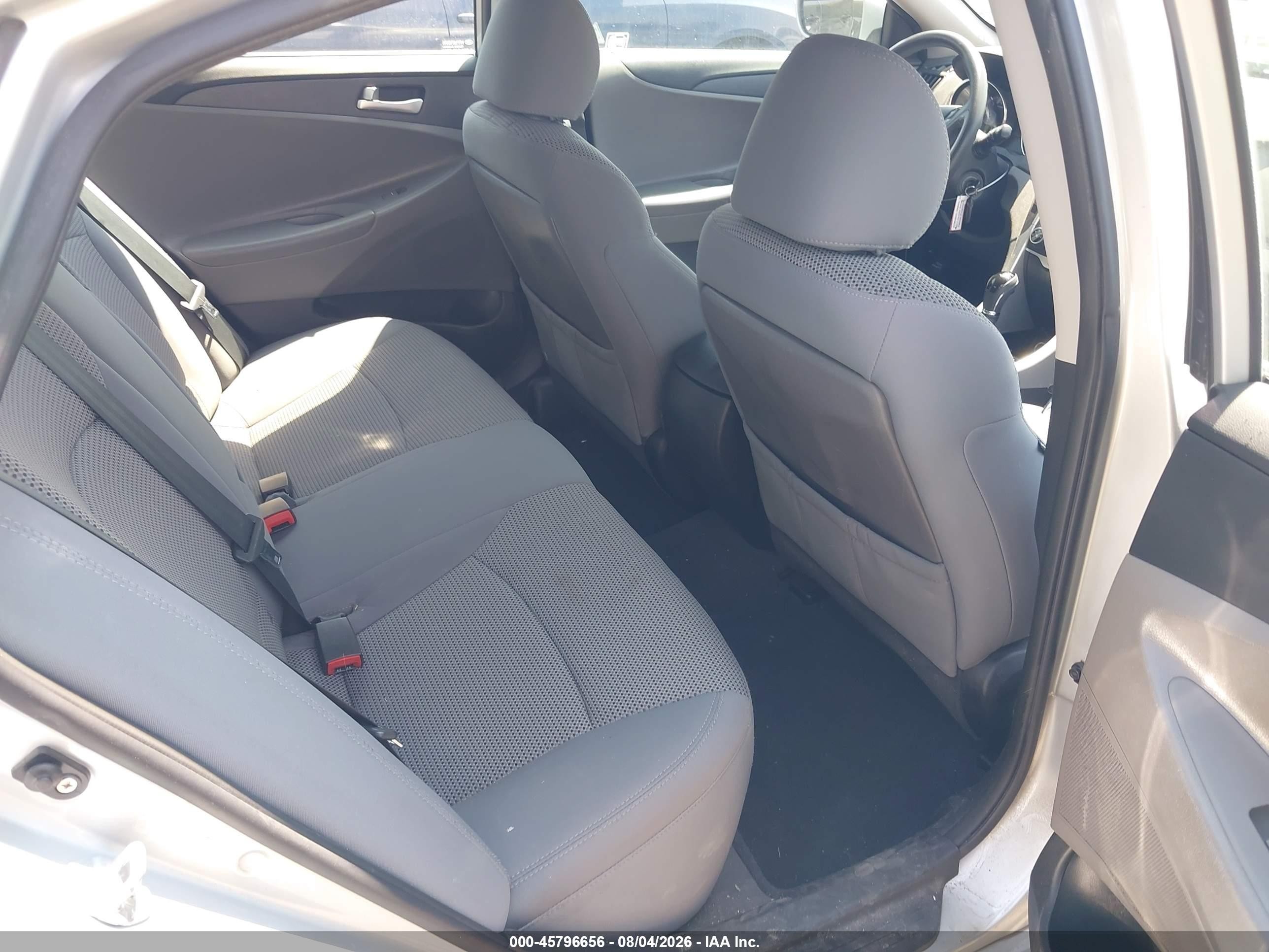 2011 Hyundai Sonata Gls Gray vin: 5NPEB4AC1BH025513