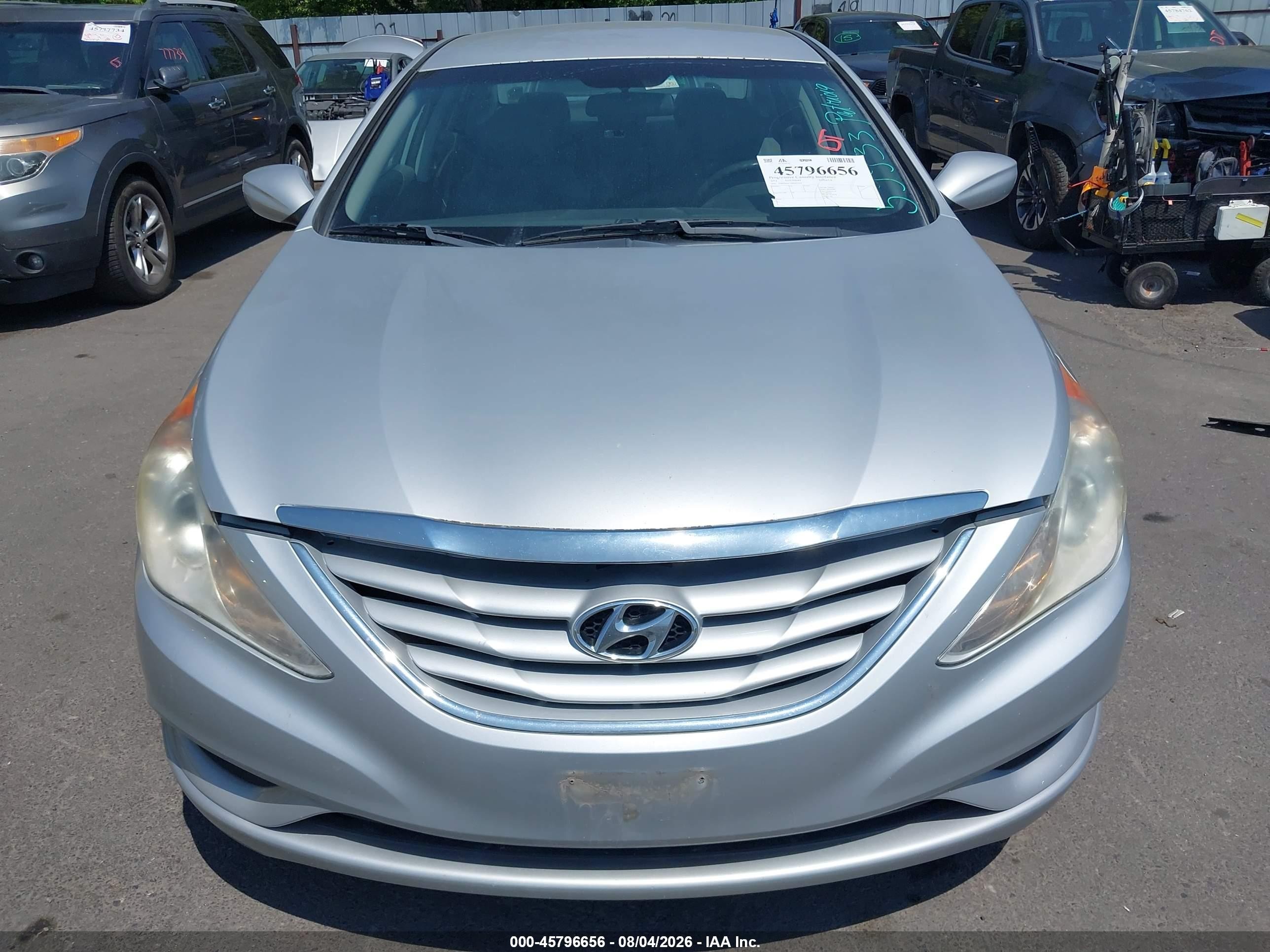 2011 Hyundai Sonata Gls Gray vin: 5NPEB4AC1BH025513