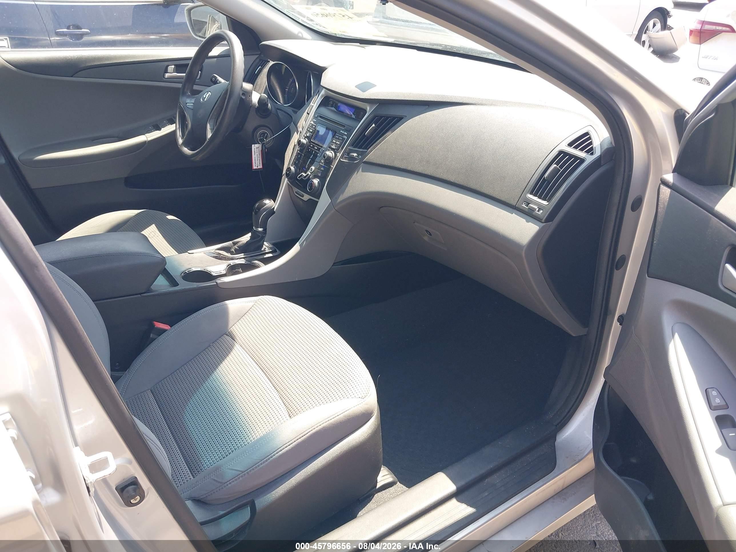 2011 Hyundai Sonata Gls Gray vin: 5NPEB4AC1BH025513