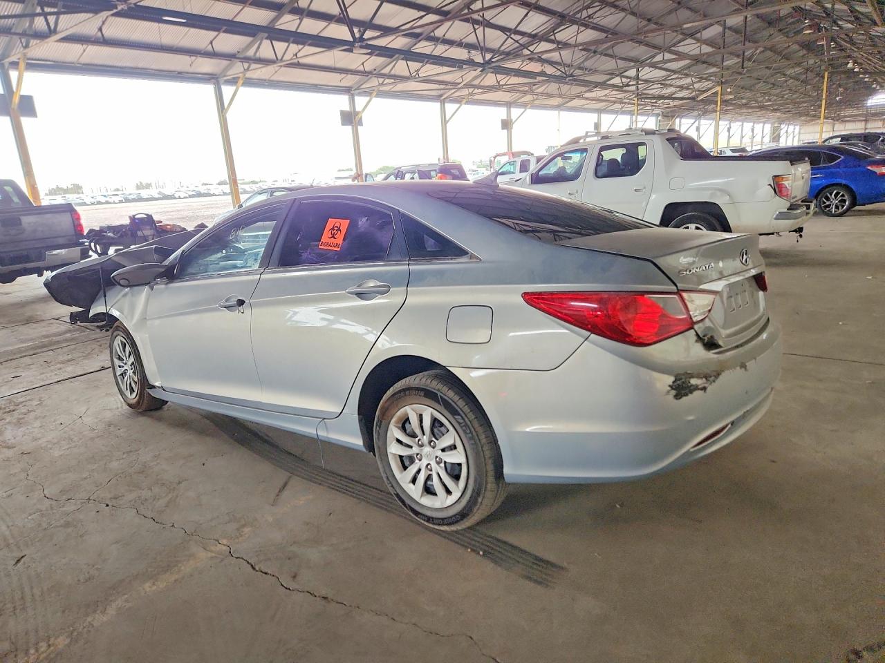 2011 Hyundai Sonata Gls Бирюзовый vin: 5NPEB4AC1BH048984