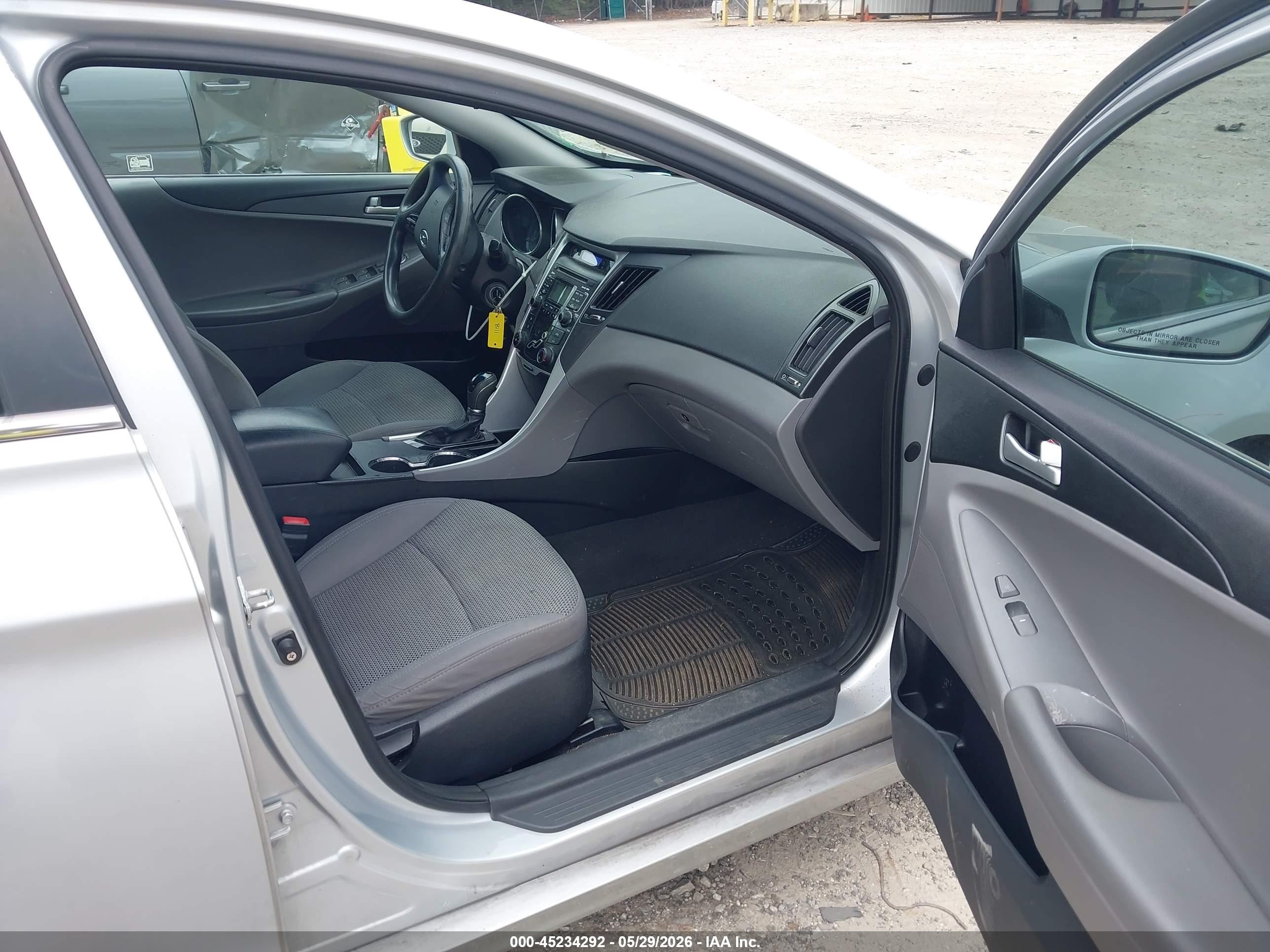 2011 Hyundai Sonata Gls Silver vin: 5NPEB4AC1BH056924