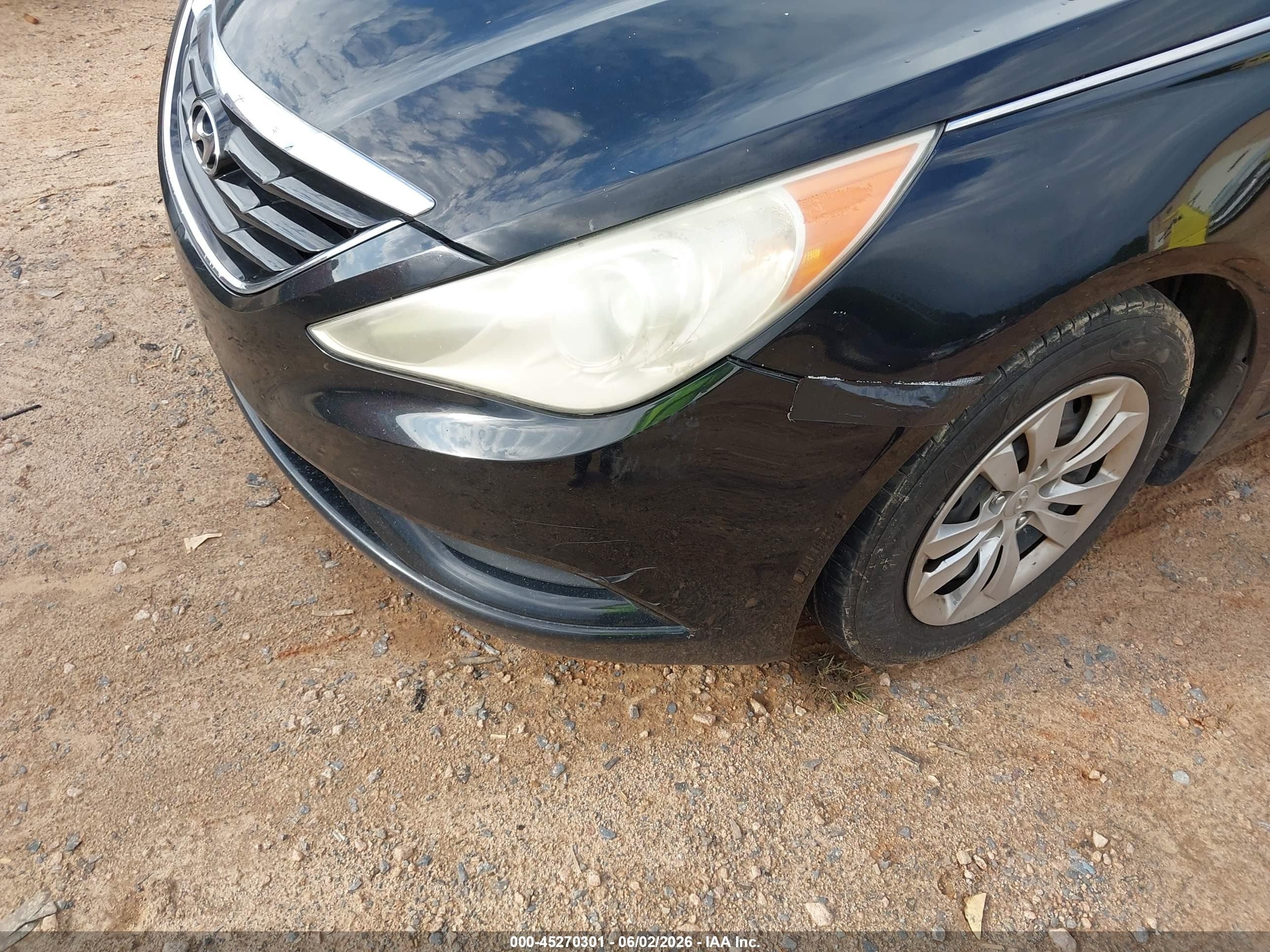 2011 Hyundai Sonata Gls Black vin: 5NPEB4AC1BH061394