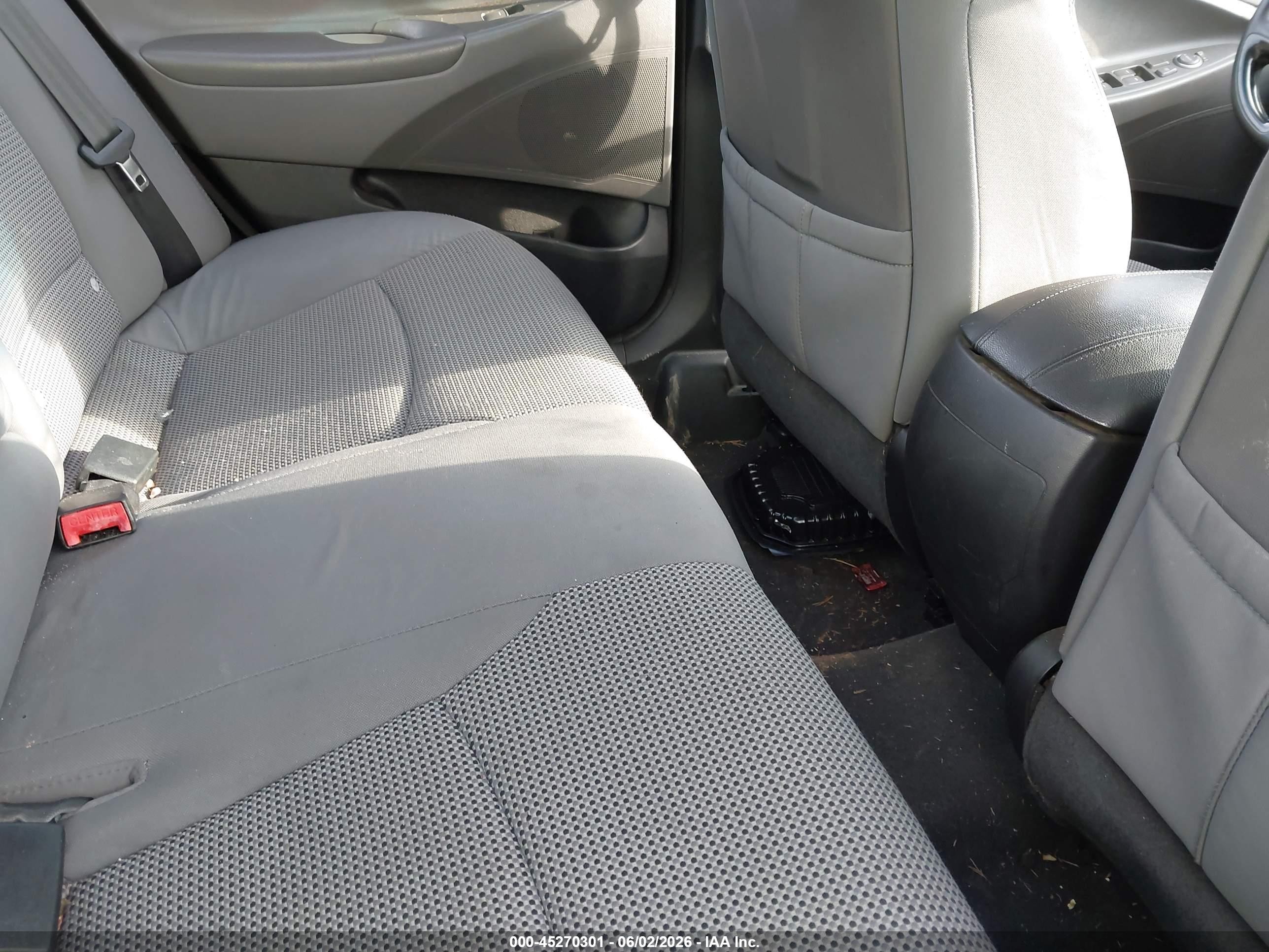 2011 Hyundai Sonata Gls Black vin: 5NPEB4AC1BH061394