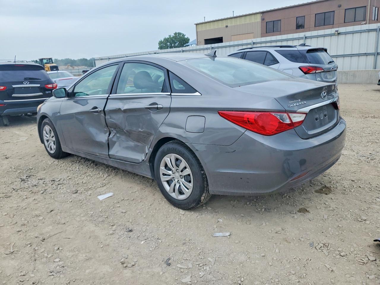 2011 Hyundai Sonata Gls Silver vin: 5NPEB4AC1BH062769