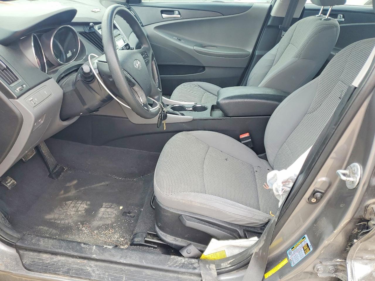 2011 Hyundai Sonata Gls Silver vin: 5NPEB4AC1BH062769