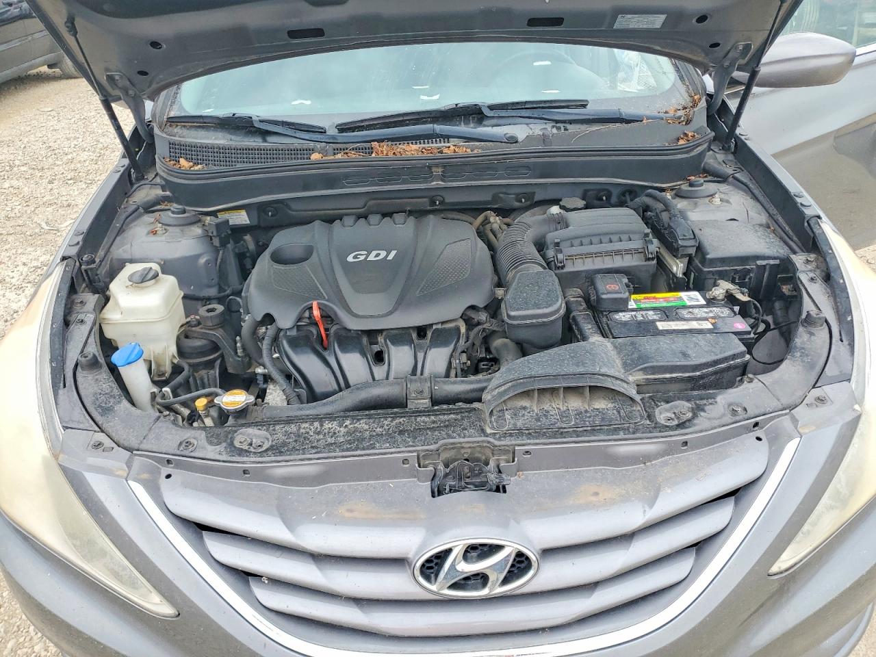 2011 Hyundai Sonata Gls Silver vin: 5NPEB4AC1BH062769