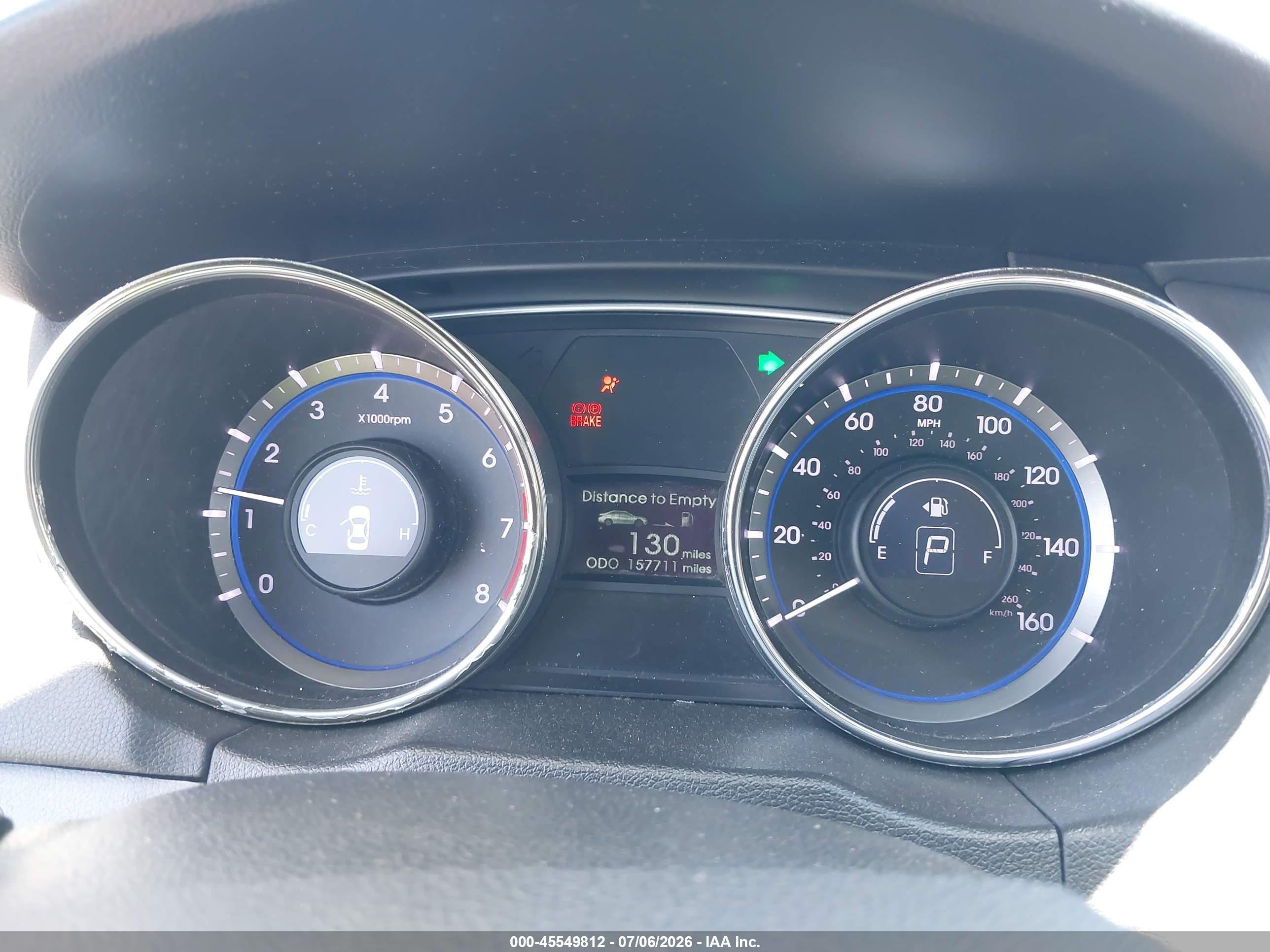 2011 Hyundai Sonata Gls Blue vin: 5NPEB4AC1BH064991