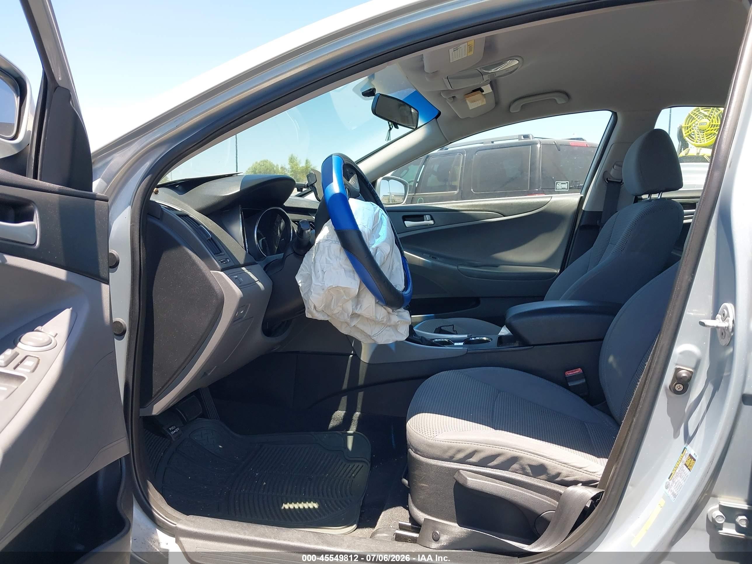 2011 Hyundai Sonata Gls Blue vin: 5NPEB4AC1BH064991