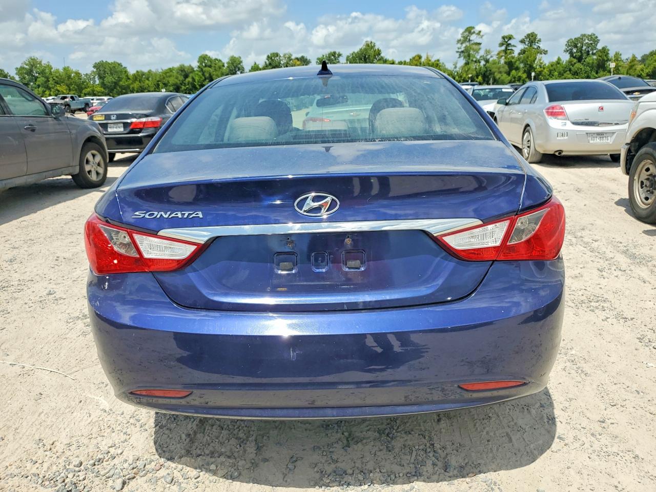 2011 Hyundai Sonata Gls Синий vin: 5NPEB4AC1BH072976