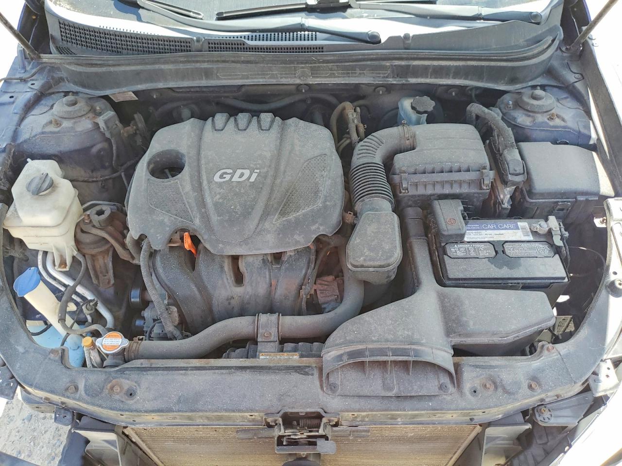 2011 Hyundai Sonata Gls Синий vin: 5NPEB4AC1BH072976