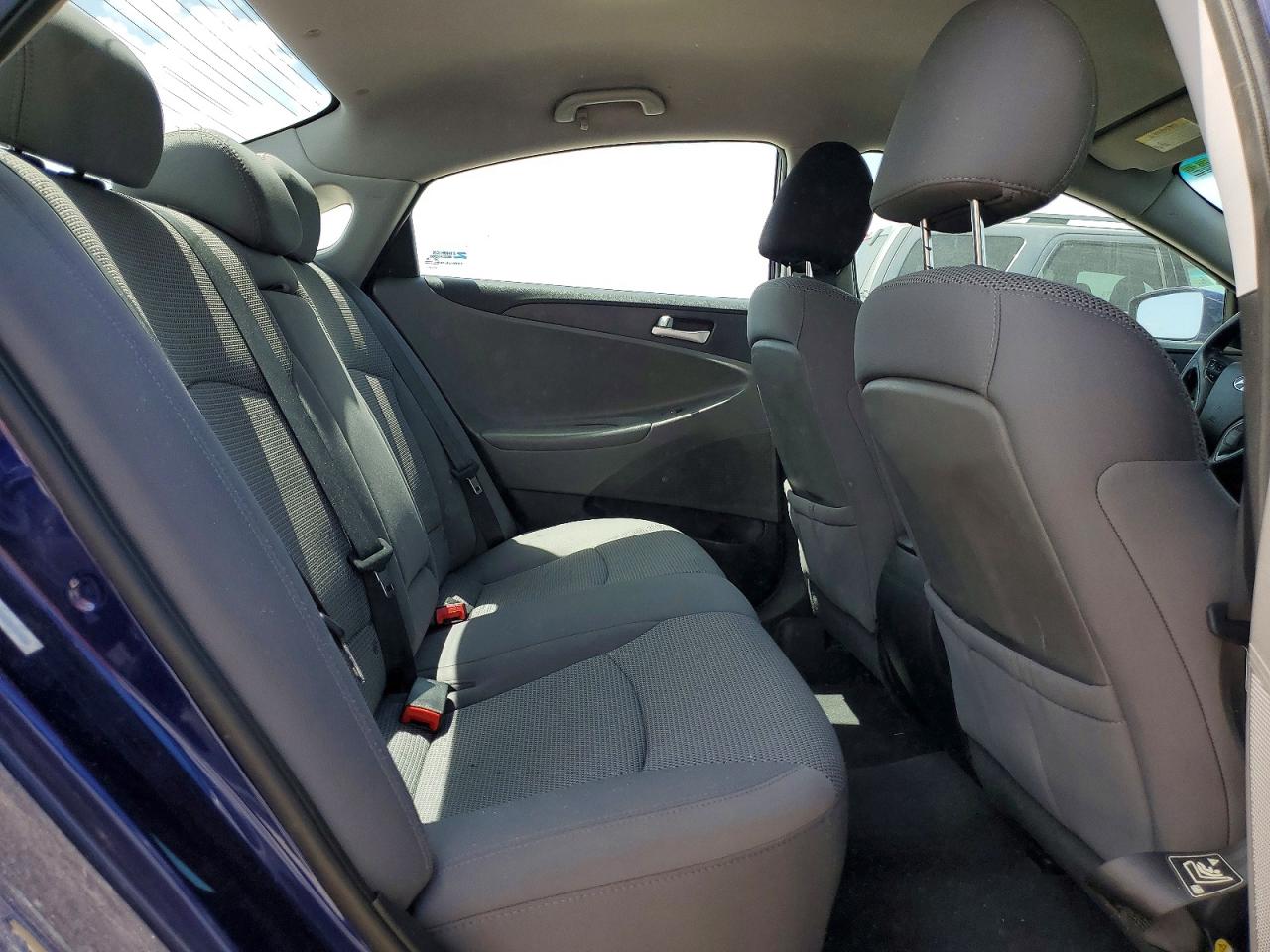 2011 Hyundai Sonata Gls Синий vin: 5NPEB4AC1BH072976