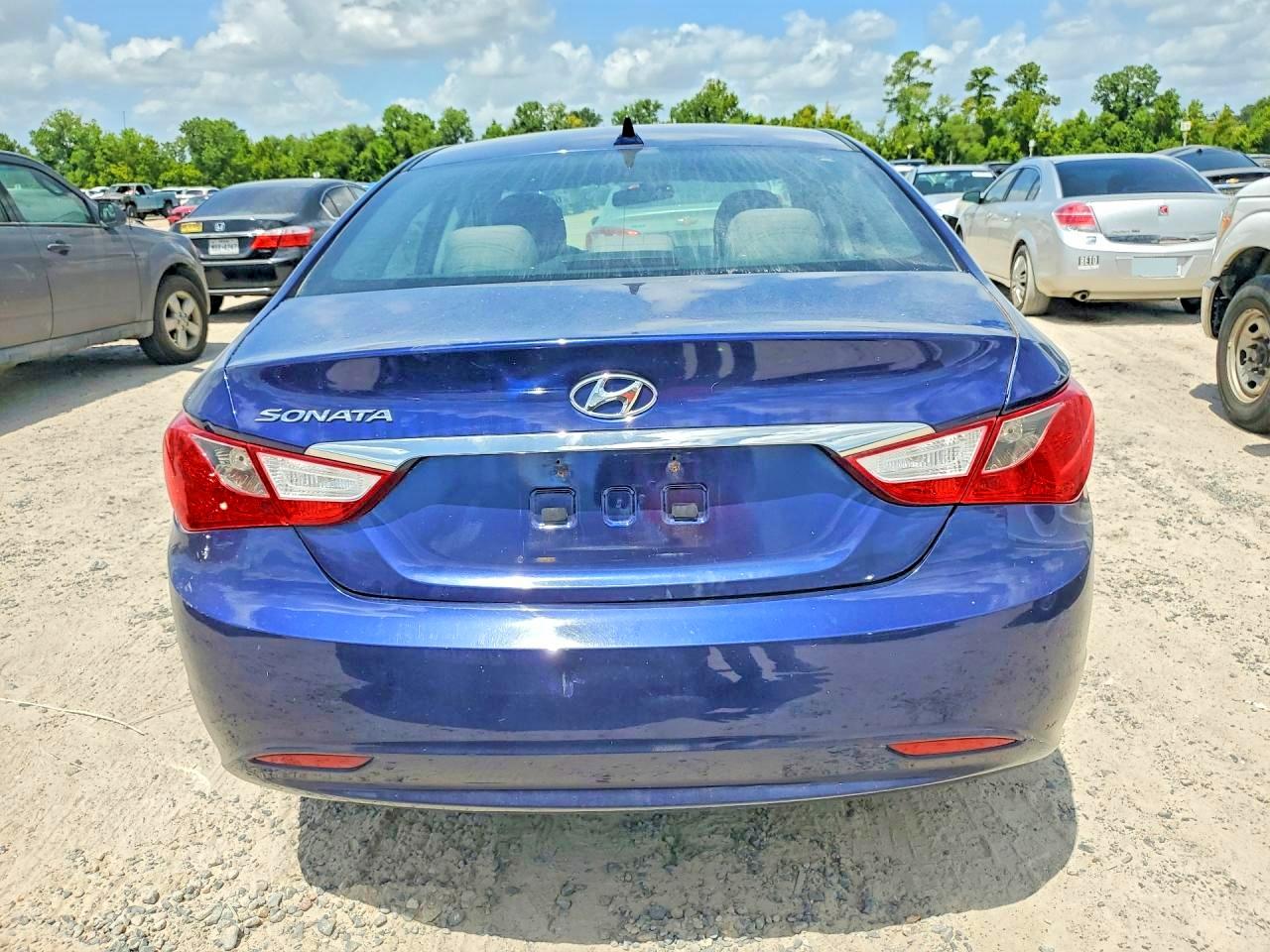 2011 Hyundai Sonata Gls Синий vin: 5NPEB4AC1BH072976