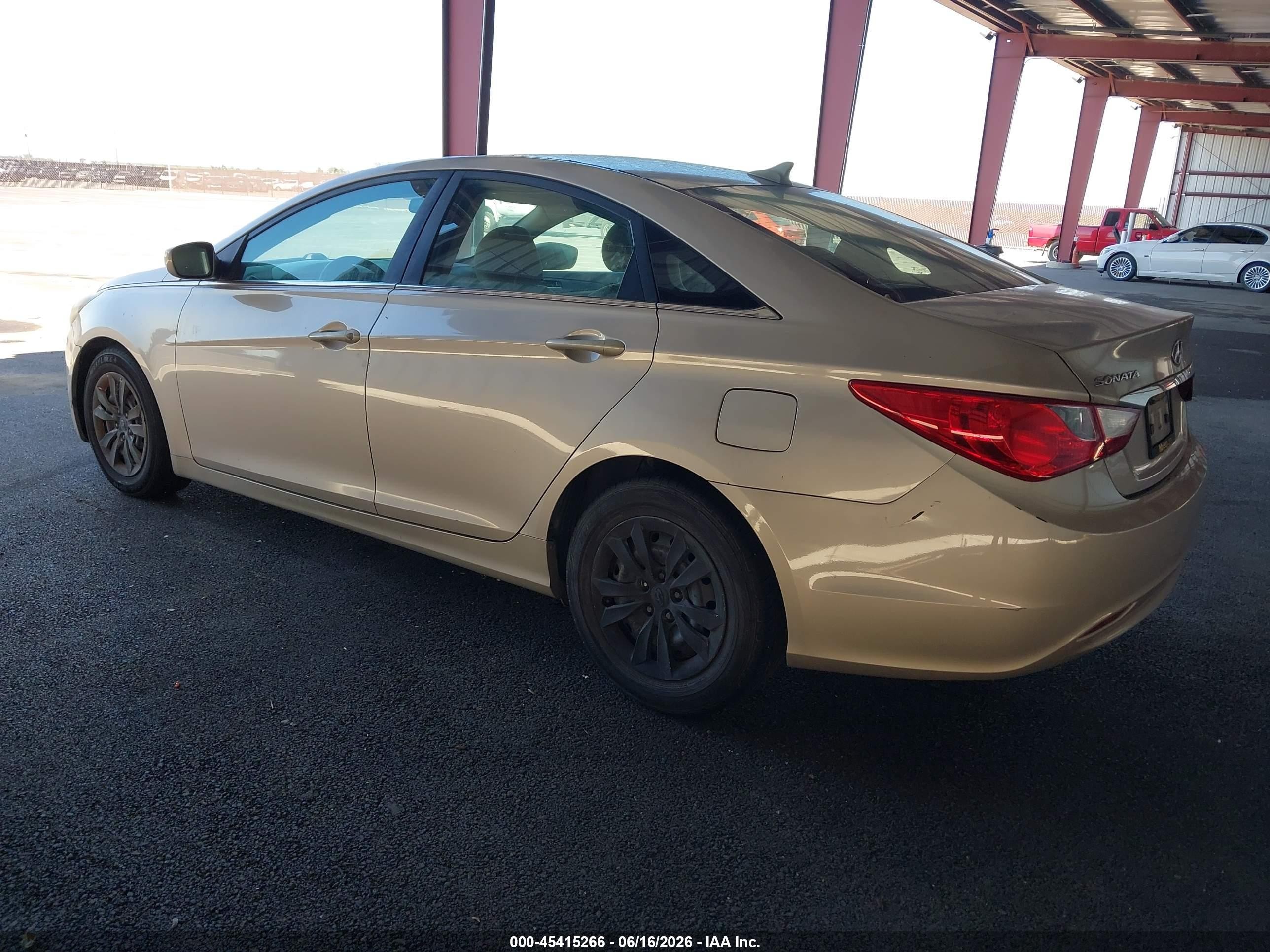 2011 Hyundai Sonata Gls Gold vin: 5NPEB4AC1BH088286