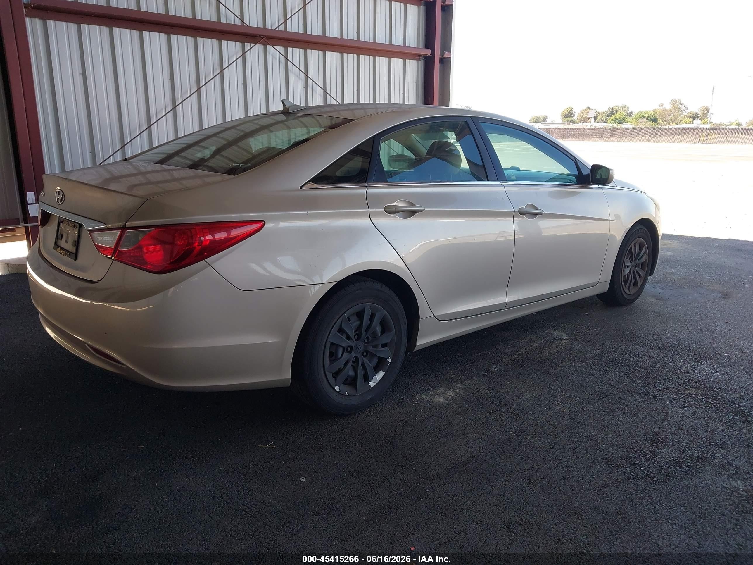 2011 Hyundai Sonata Gls Gold vin: 5NPEB4AC1BH088286