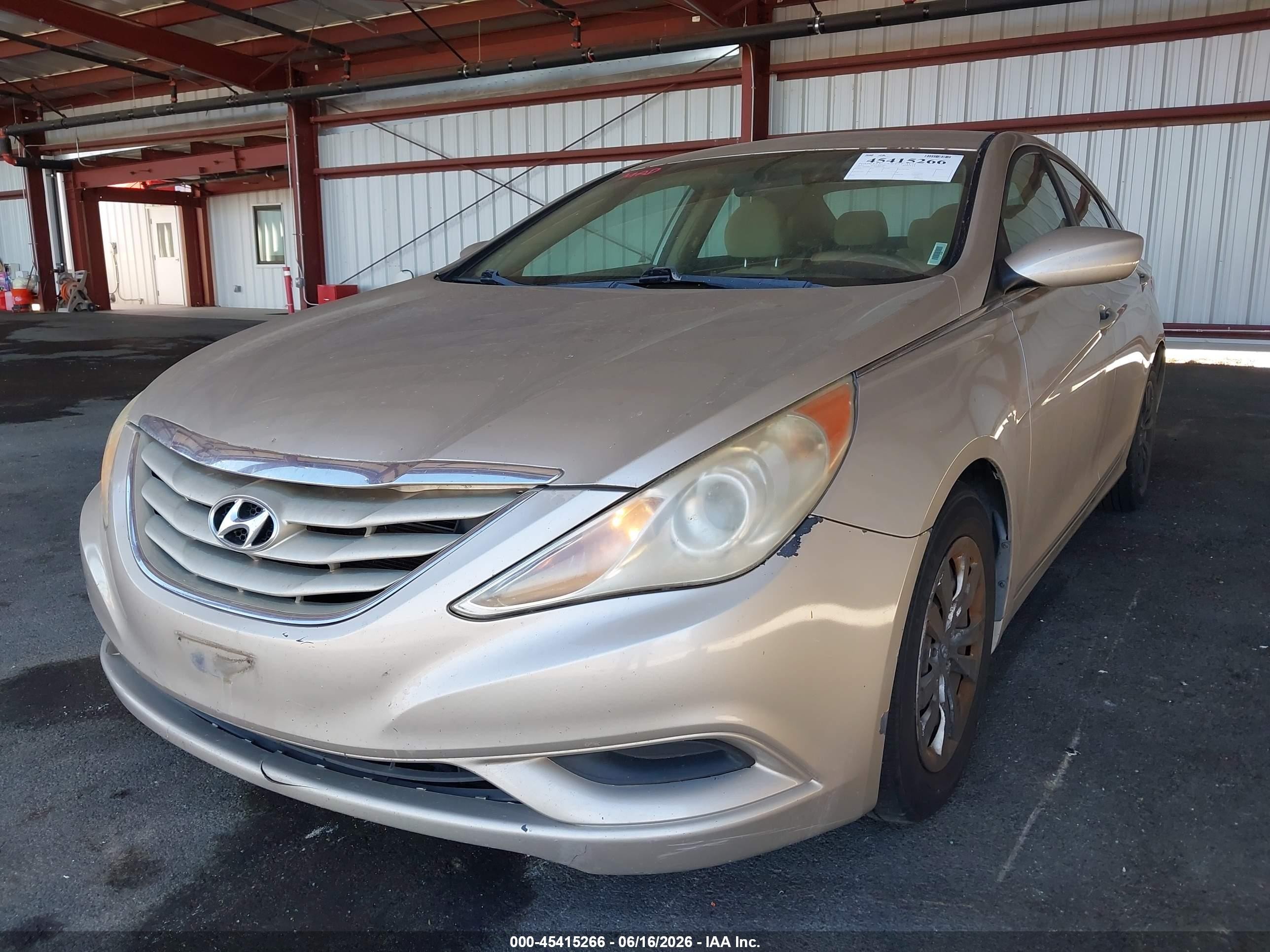 2011 Hyundai Sonata Gls Gold vin: 5NPEB4AC1BH088286