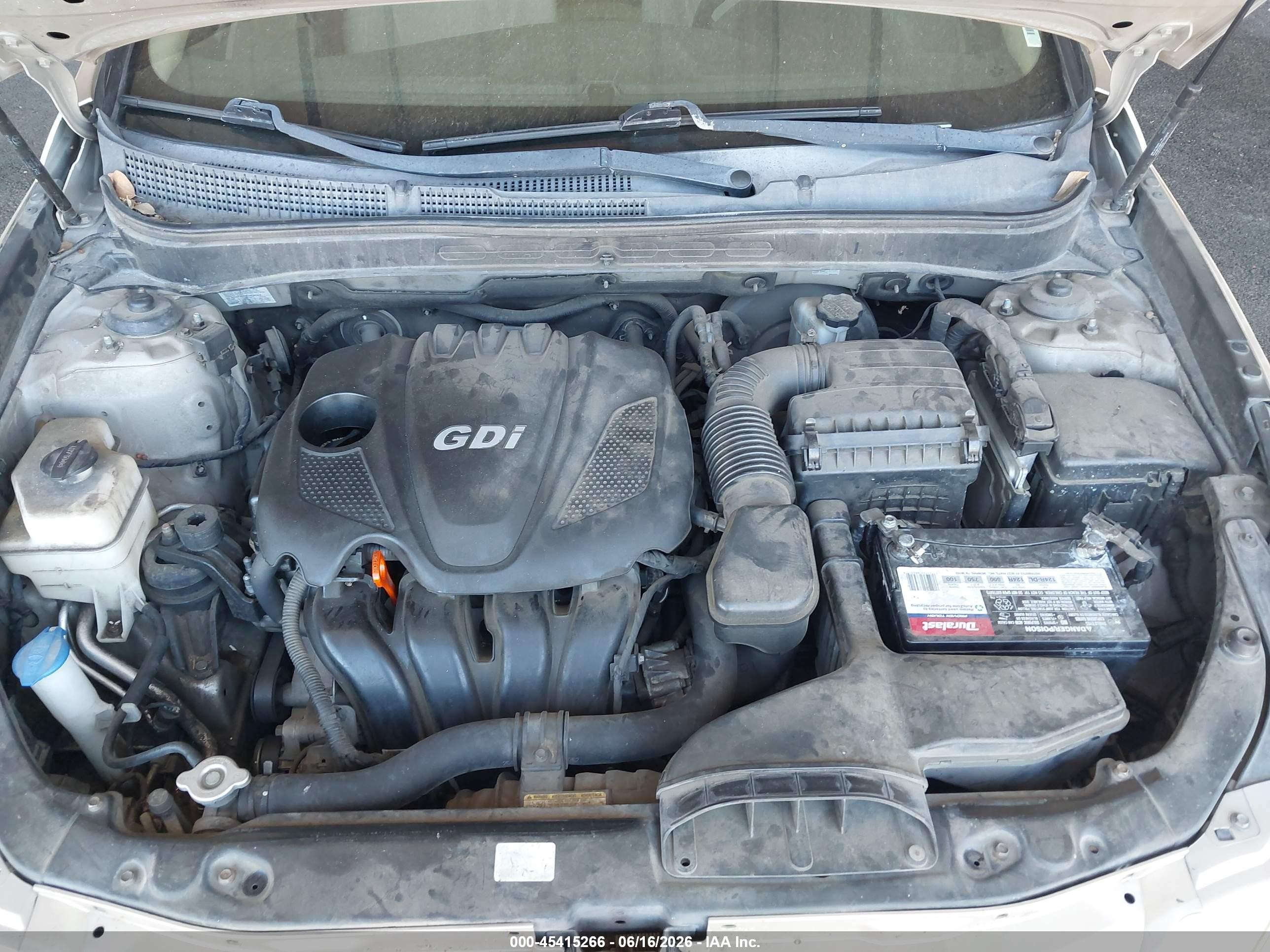 2011 Hyundai Sonata Gls Gold vin: 5NPEB4AC1BH088286
