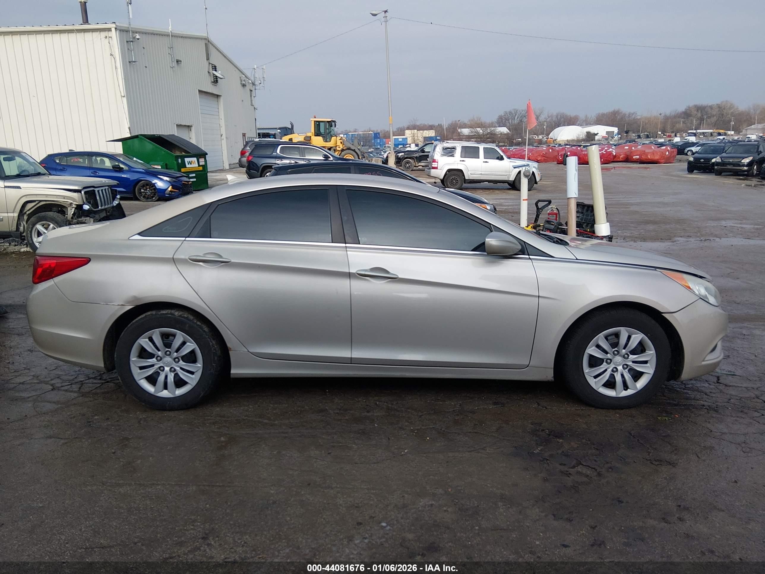 2011 Hyundai Sonata Gls Cream vin: 5NPEB4AC1BH094928