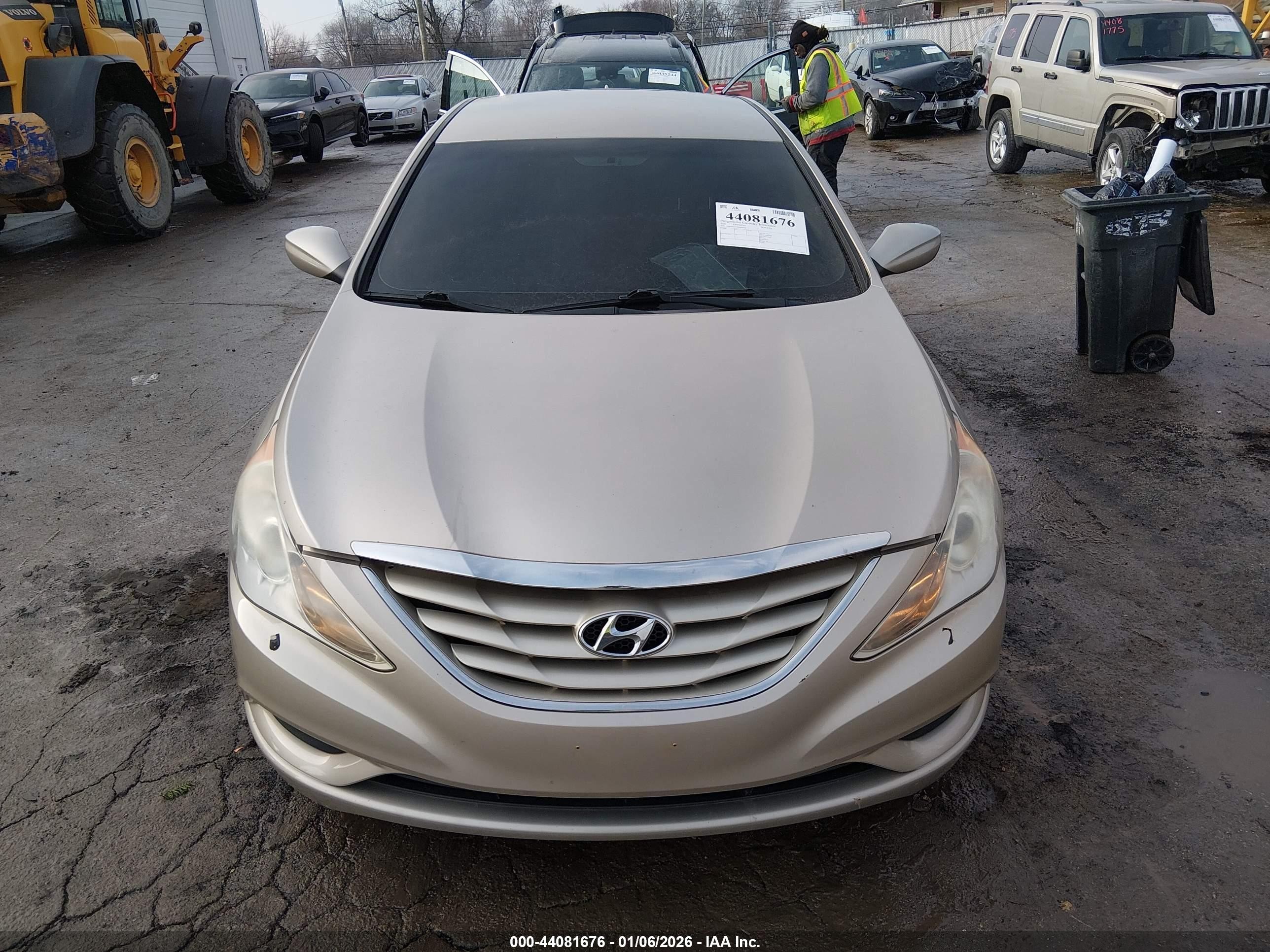 2011 Hyundai Sonata Gls Cream vin: 5NPEB4AC1BH094928