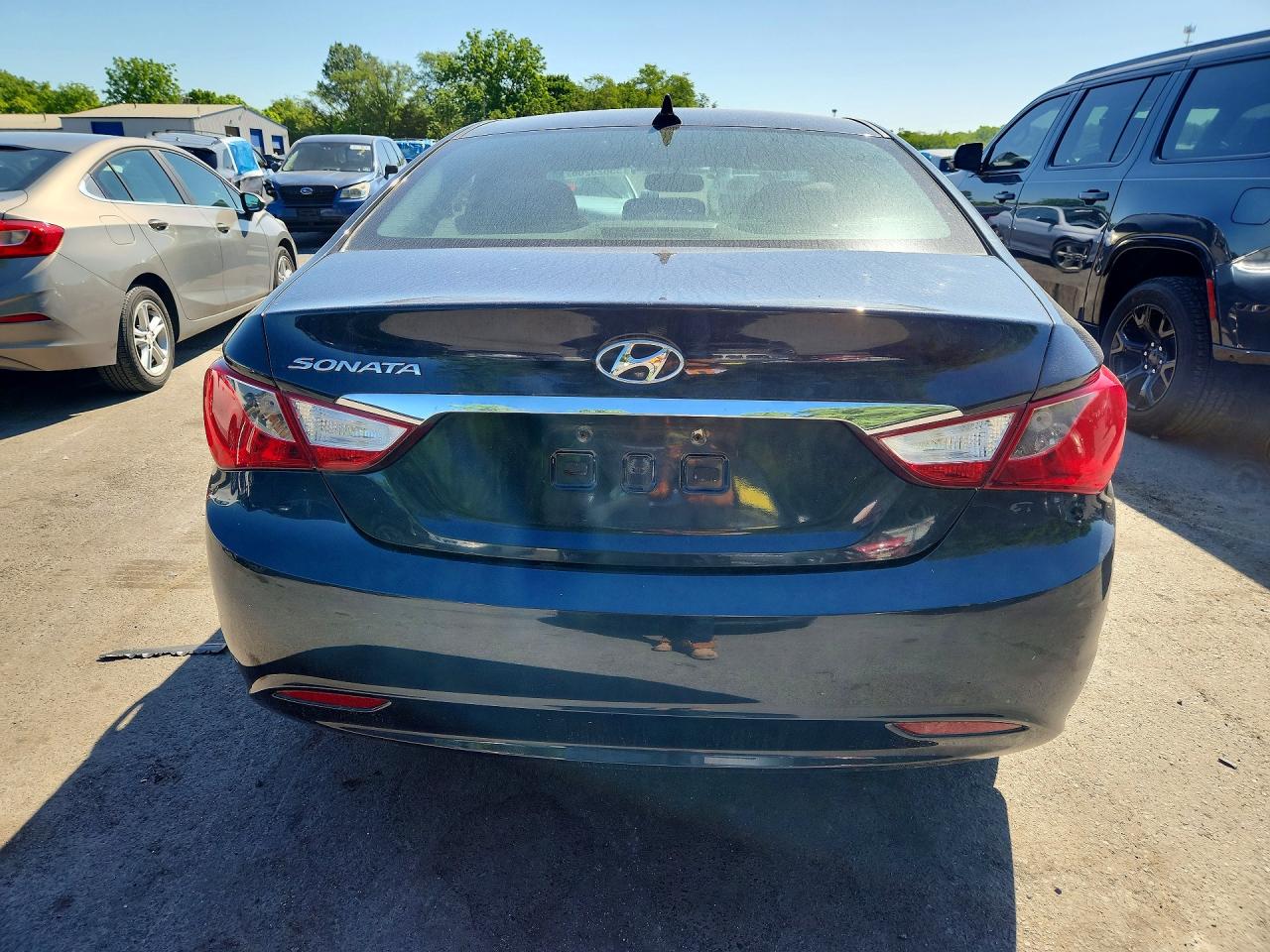 2011 Hyundai Sonata Gls Blue vin: 5NPEB4AC1BH103823