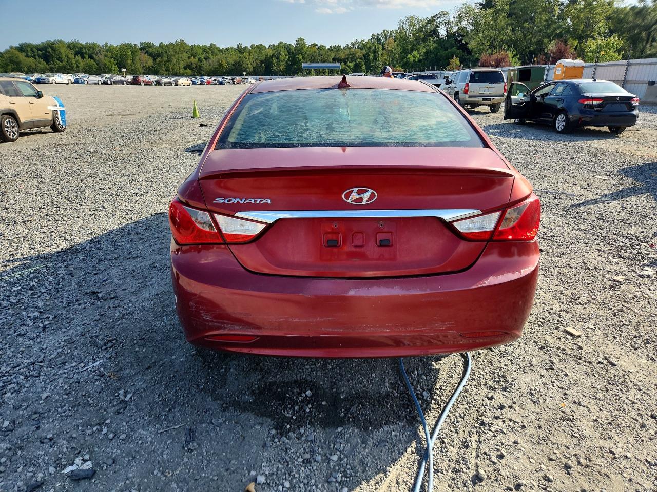 2011 Hyundai Sonata Gls Red vin: 5NPEB4AC1BH117799