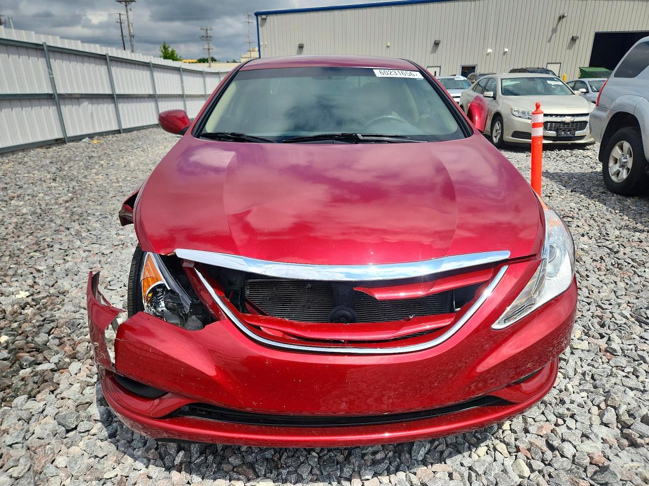 2011 Hyundai Sonata Gls Red vin: 5NPEB4AC1BH121125