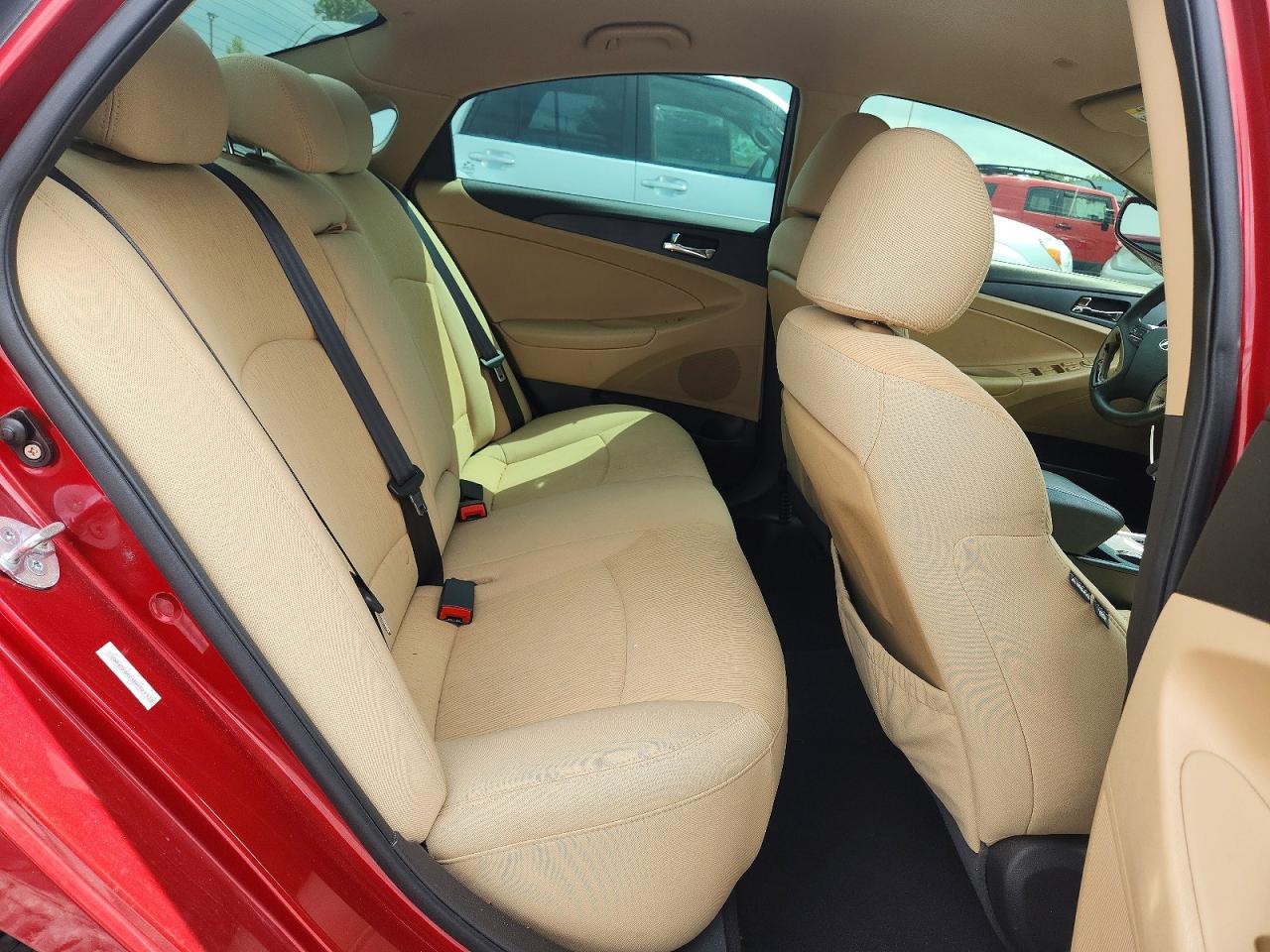 2011 Hyundai Sonata Gls Red vin: 5NPEB4AC1BH121125