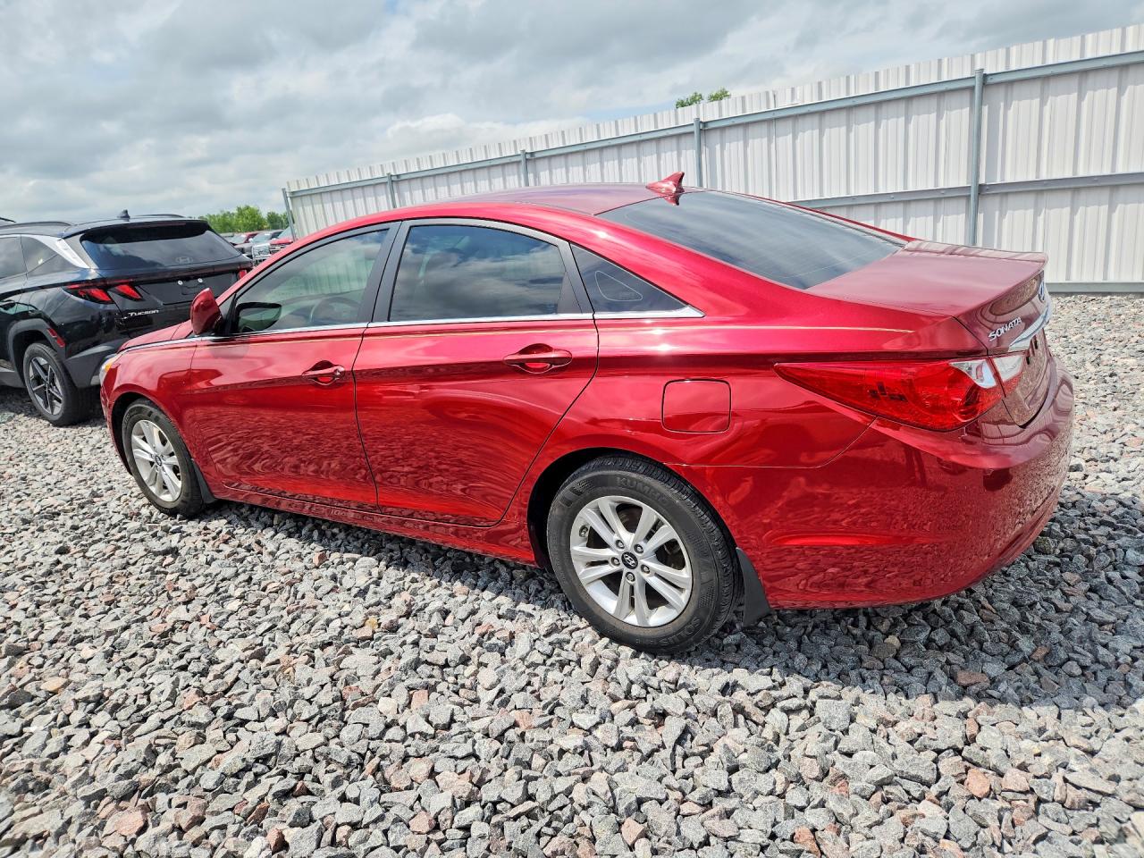 2011 Hyundai Sonata Gls Red vin: 5NPEB4AC1BH121125