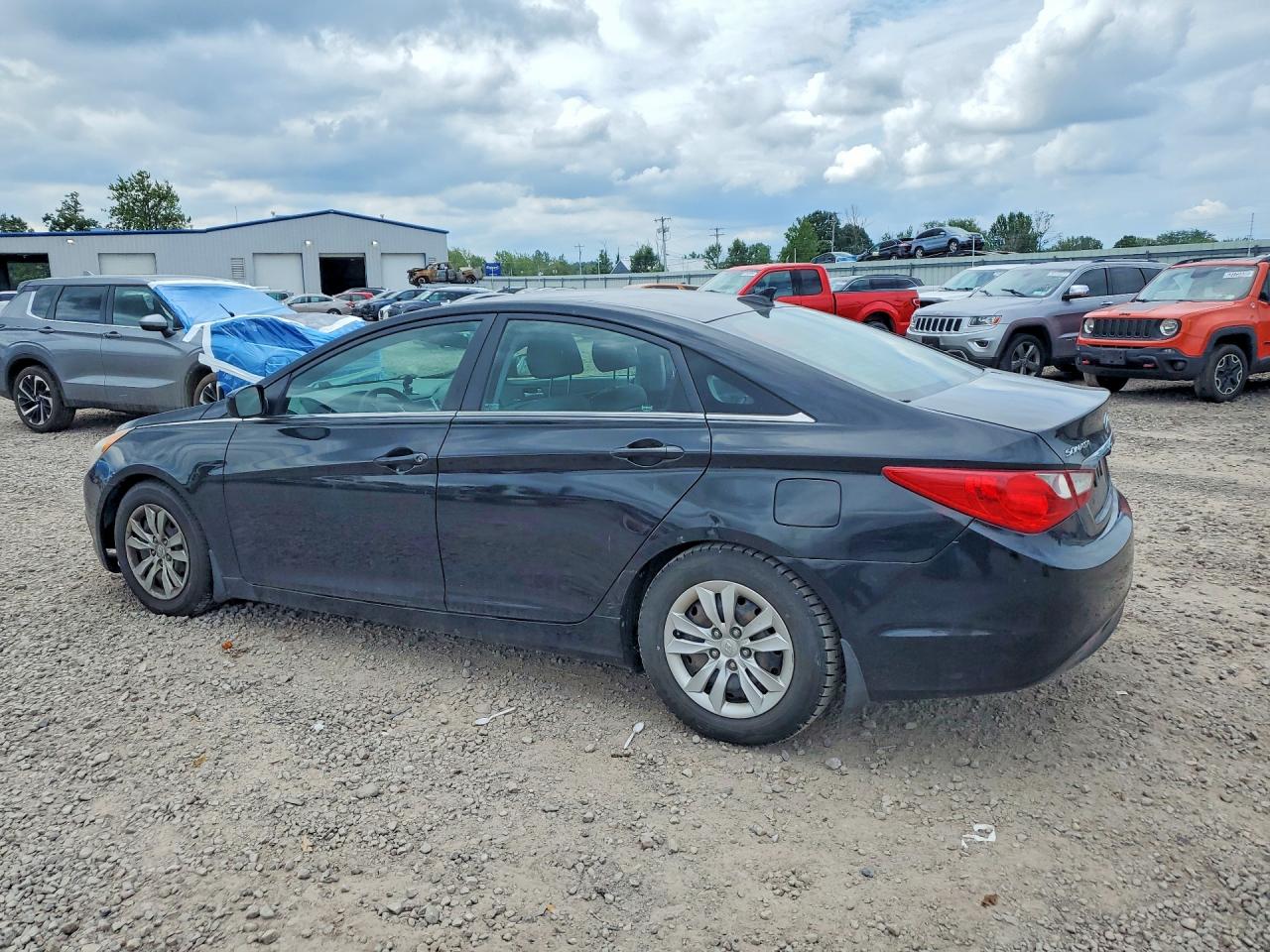 2011 Hyundai Sonata Gls Black vin: 5NPEB4AC1BH121884