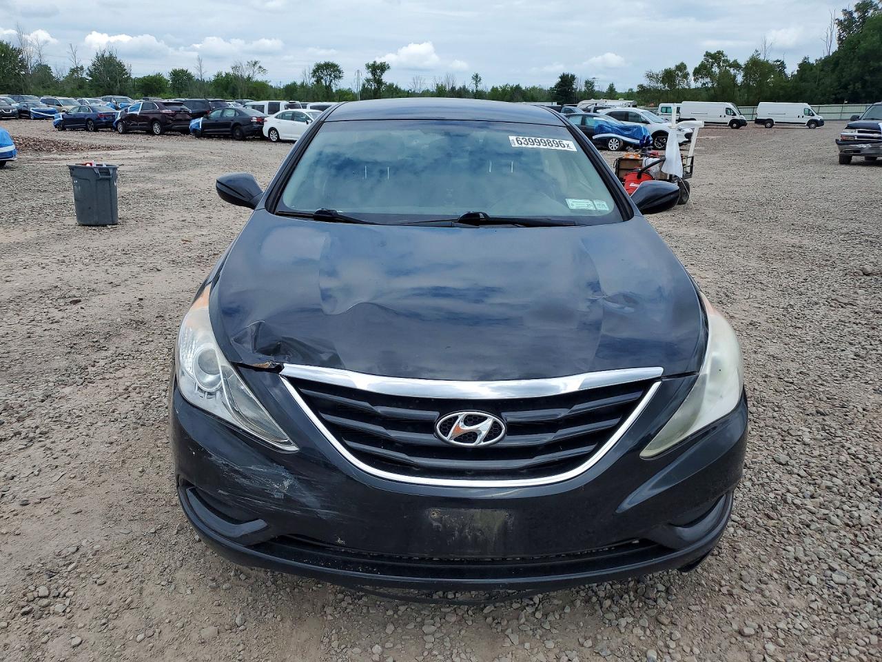 2011 Hyundai Sonata Gls Black vin: 5NPEB4AC1BH121884