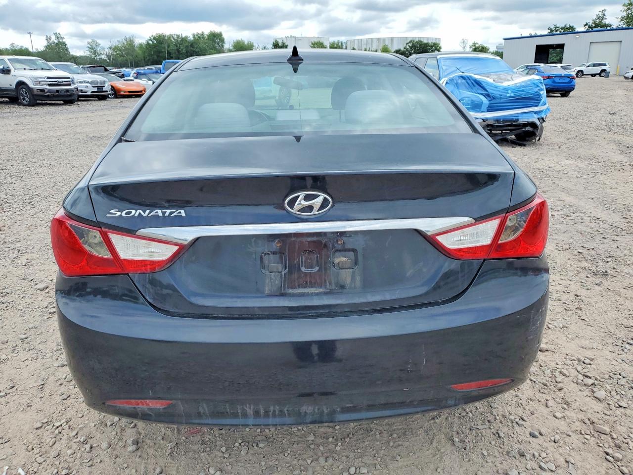 2011 Hyundai Sonata Gls Black vin: 5NPEB4AC1BH121884