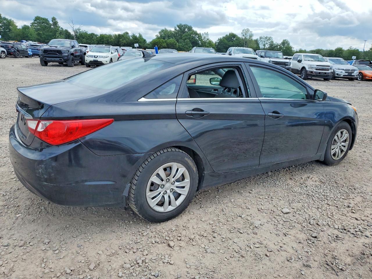 2011 Hyundai Sonata Gls Black vin: 5NPEB4AC1BH121884